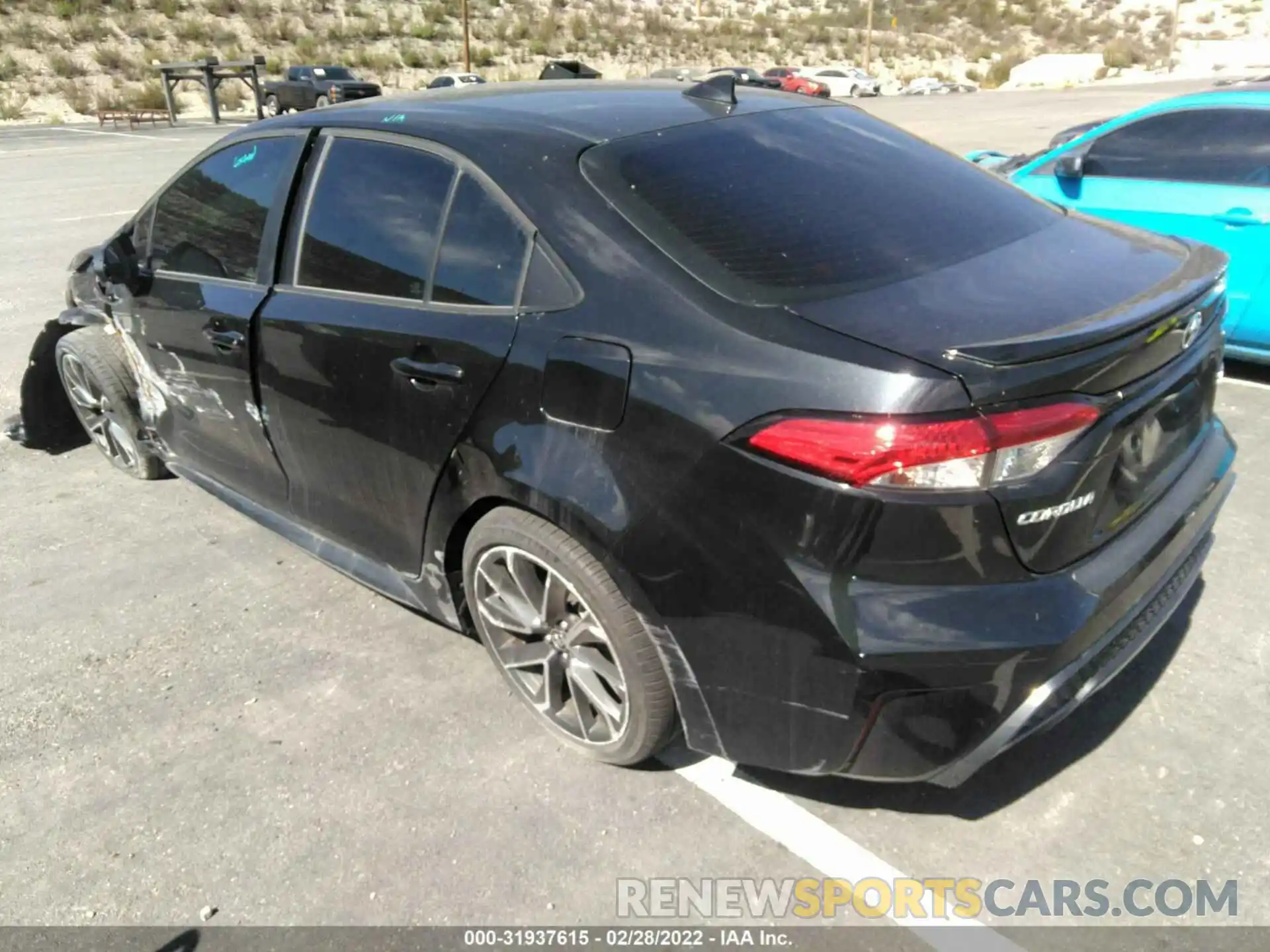 3 Photograph of a damaged car 5YFS4RCE1LP038534 TOYOTA COROLLA 2020