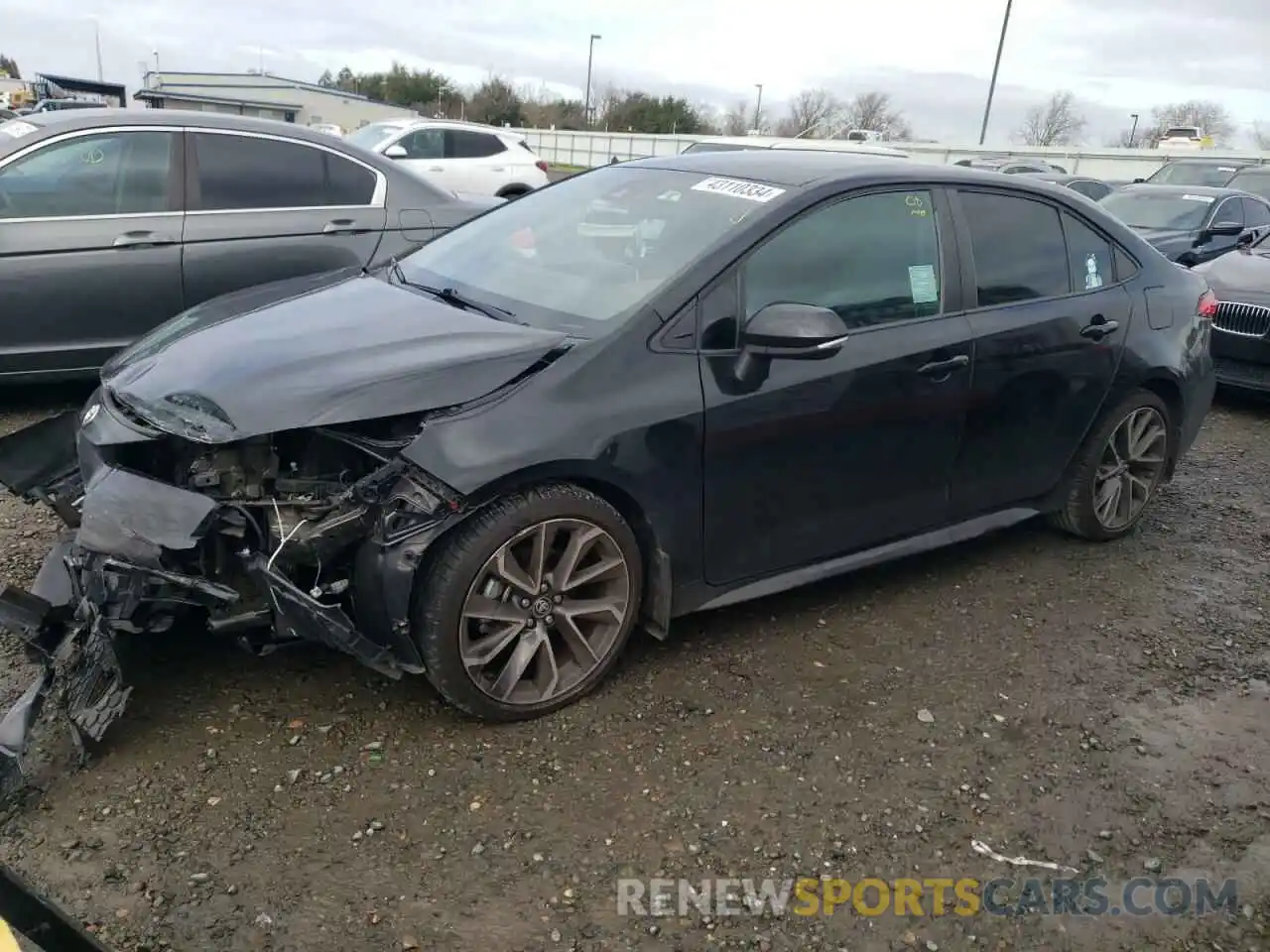 1 Photograph of a damaged car 5YFS4RCE1LP039344 TOYOTA COROLLA 2020