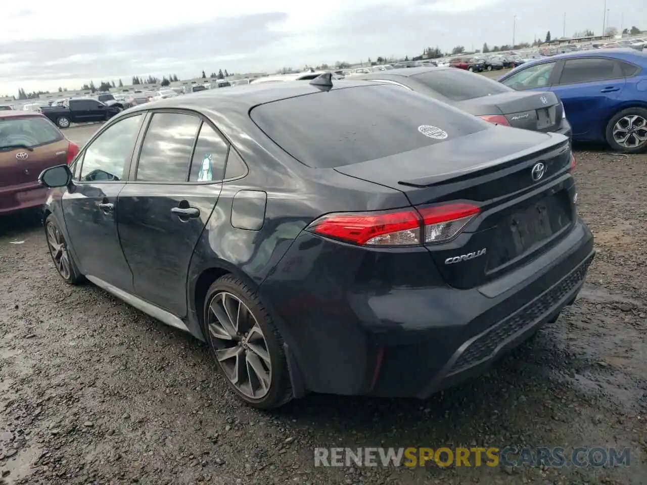 2 Photograph of a damaged car 5YFS4RCE1LP039344 TOYOTA COROLLA 2020