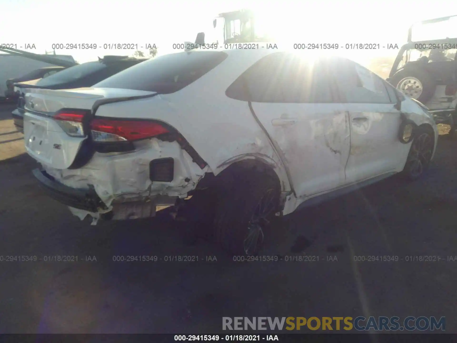 4 Фотография поврежденного автомобиля 5YFS4RCE1LP041577 TOYOTA COROLLA 2020