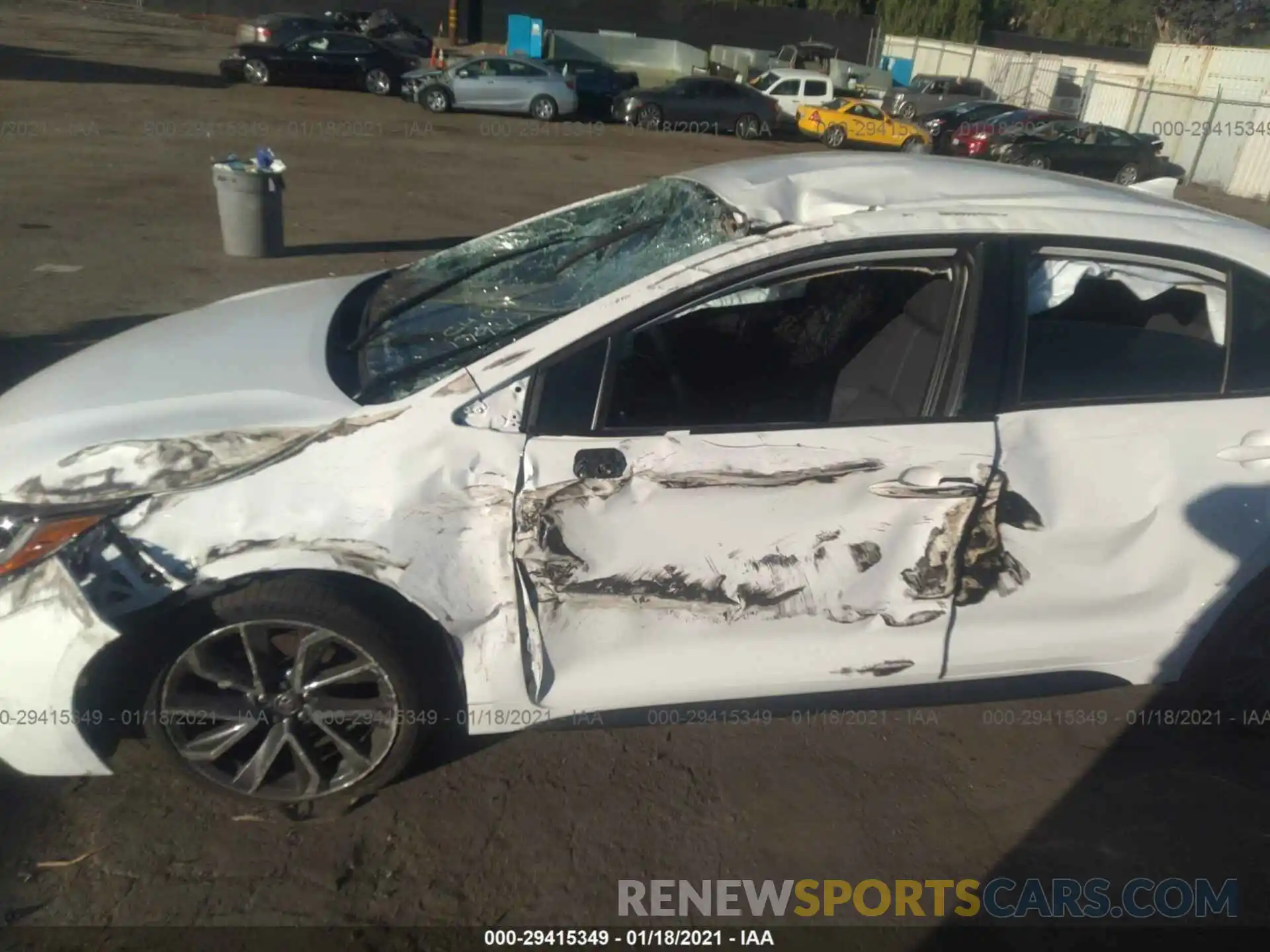 6 Фотография поврежденного автомобиля 5YFS4RCE1LP041577 TOYOTA COROLLA 2020