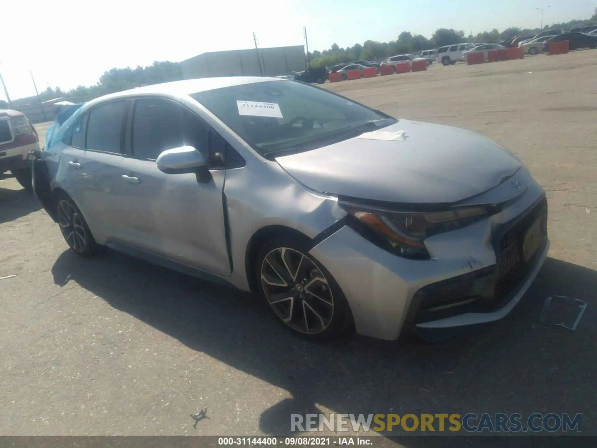 1 Photograph of a damaged car 5YFS4RCE1LP042048 TOYOTA COROLLA 2020