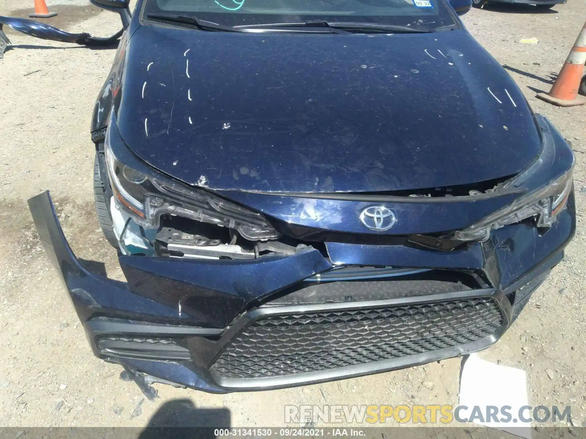 6 Photograph of a damaged car 5YFS4RCE1LP042907 TOYOTA COROLLA 2020