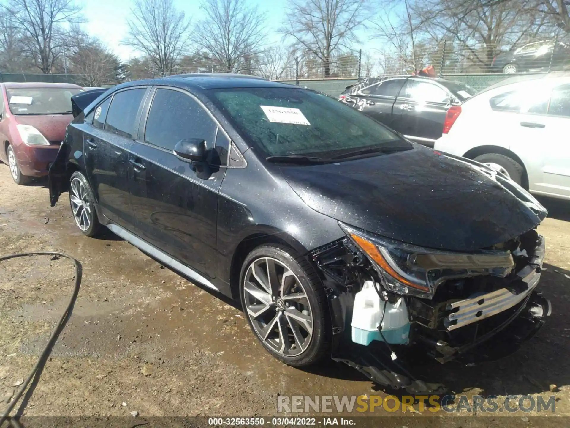 1 Photograph of a damaged car 5YFS4RCE1LP044415 TOYOTA COROLLA 2020