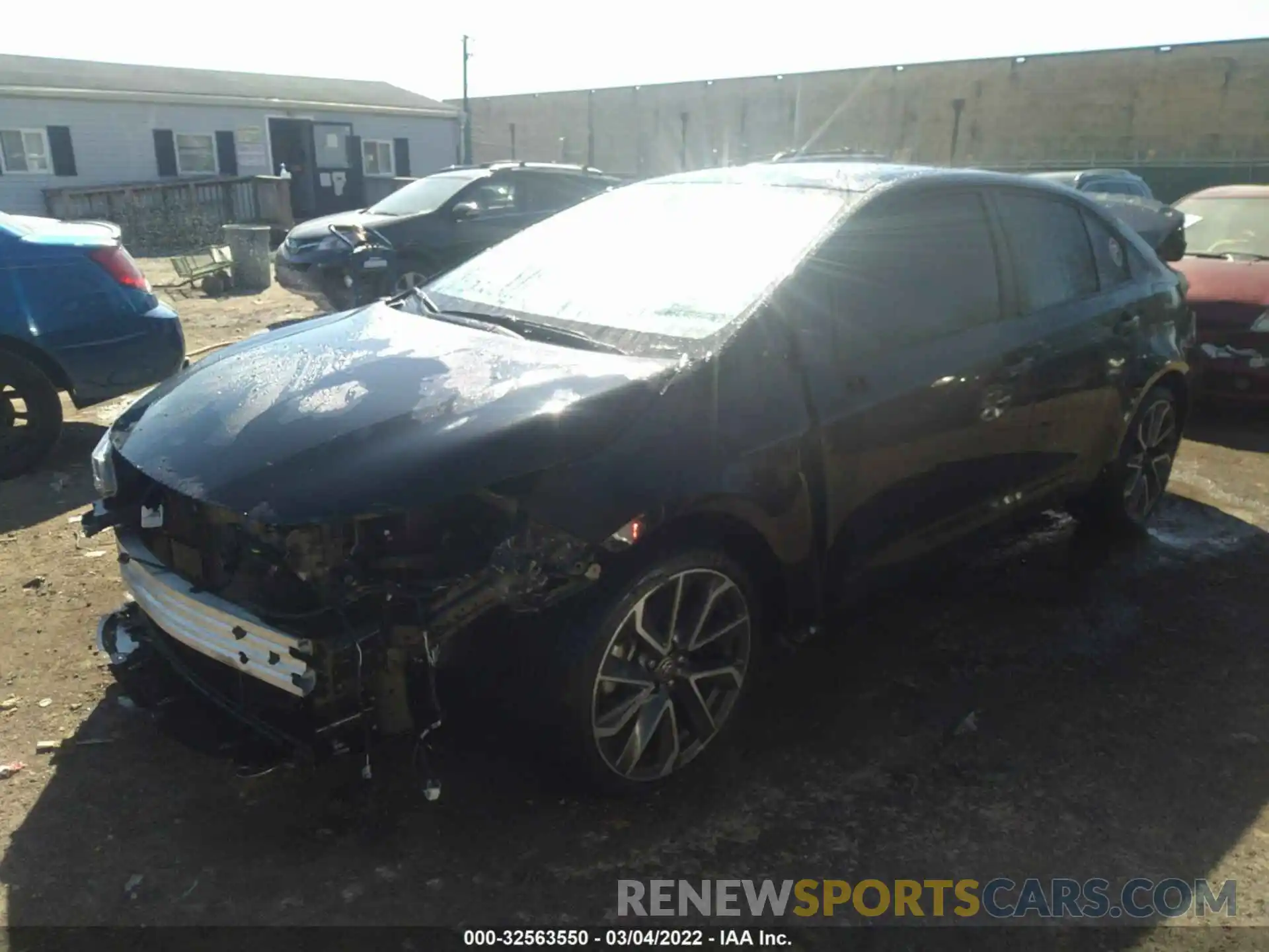 2 Photograph of a damaged car 5YFS4RCE1LP044415 TOYOTA COROLLA 2020