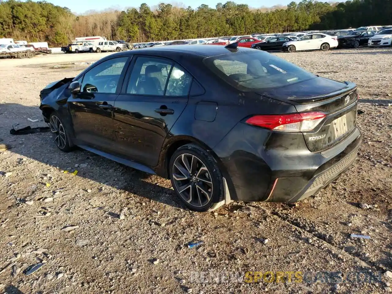 3 Photograph of a damaged car 5YFS4RCE1LP044947 TOYOTA COROLLA 2020