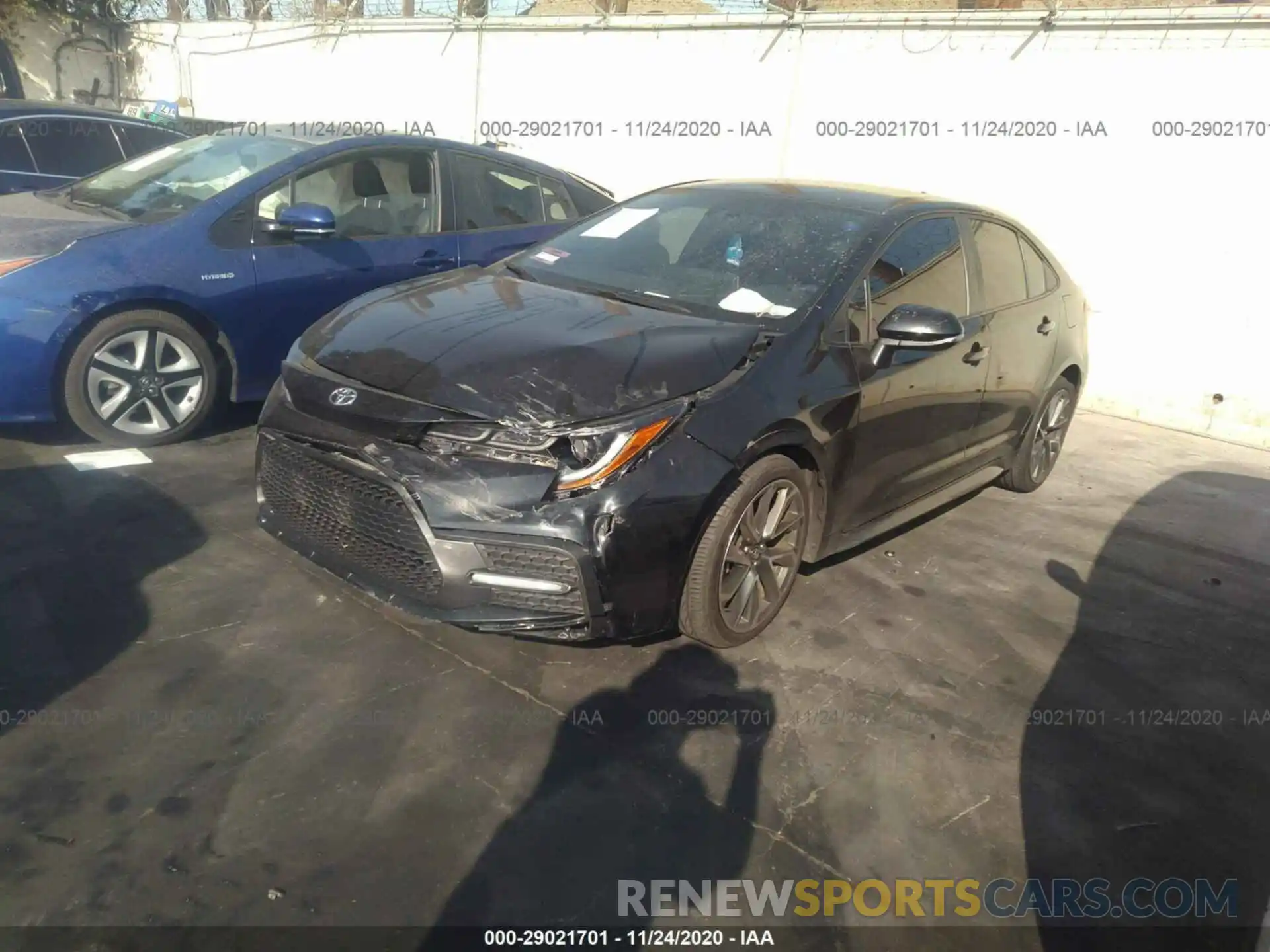 2 Photograph of a damaged car 5YFS4RCE1LP048545 TOYOTA COROLLA 2020