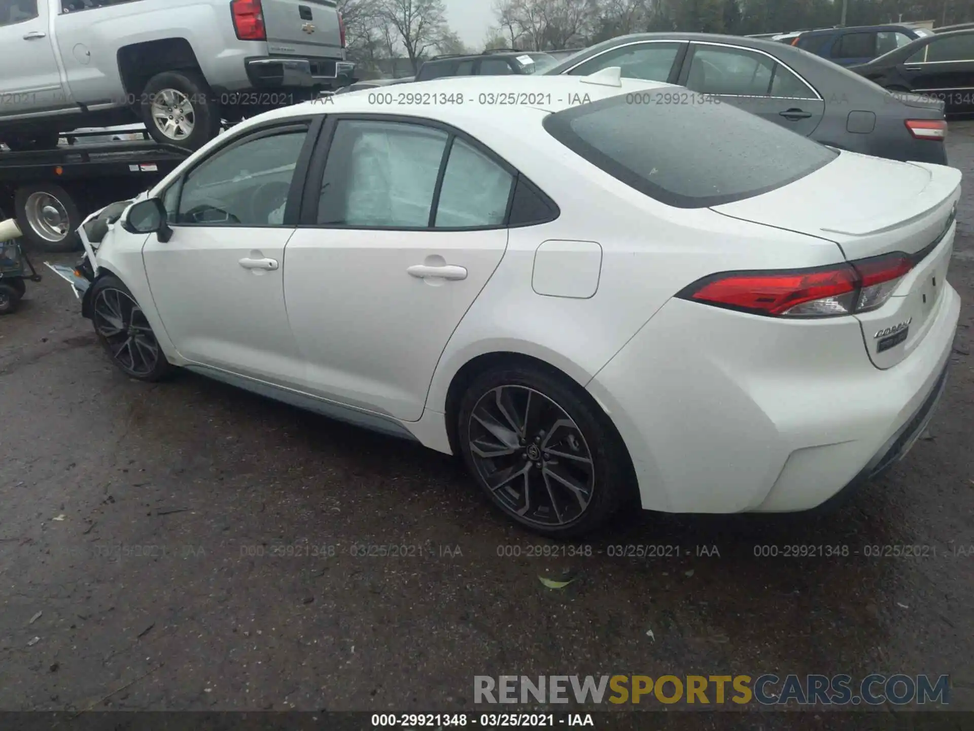 3 Photograph of a damaged car 5YFS4RCE1LP048657 TOYOTA COROLLA 2020