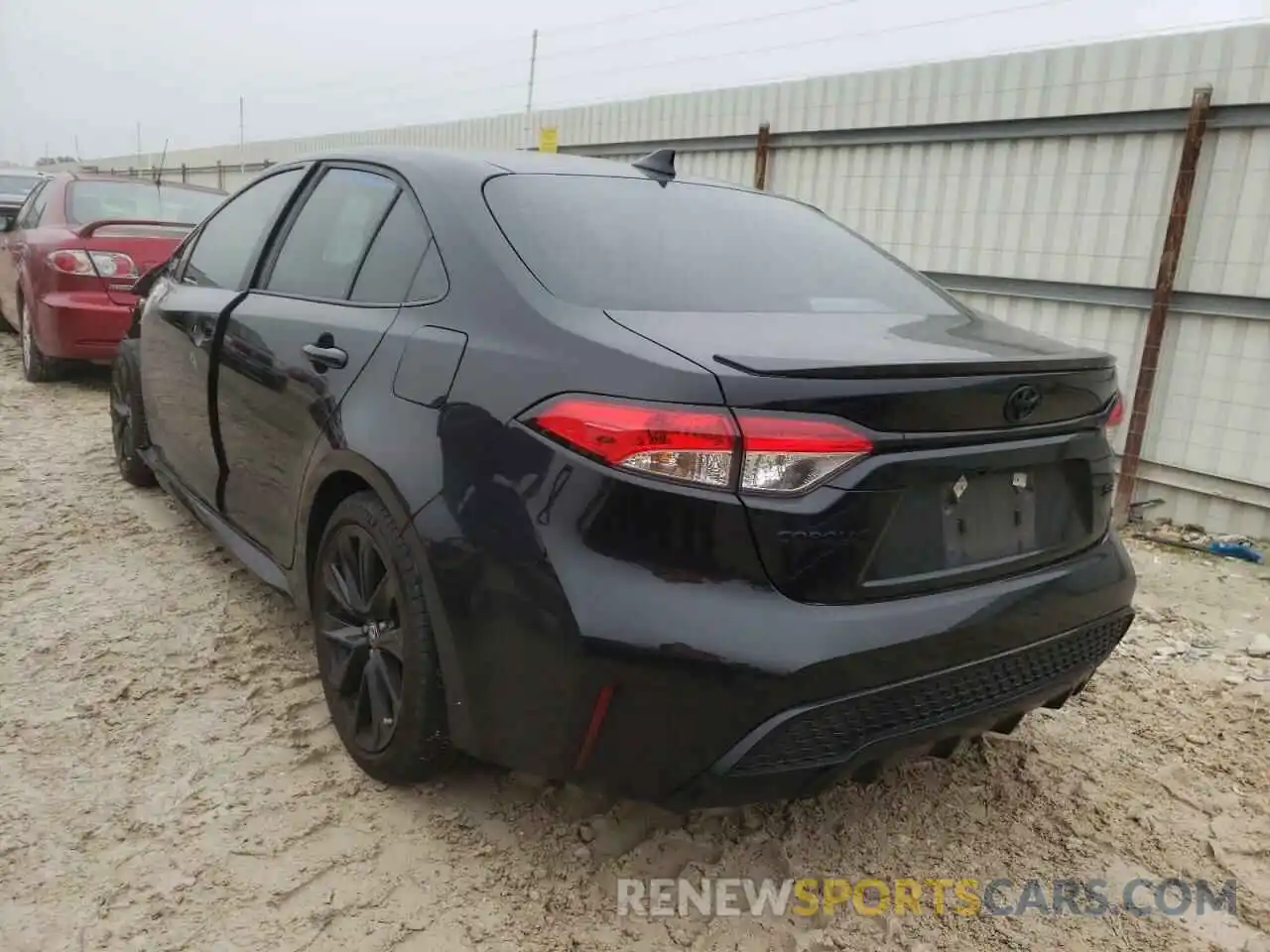 3 Photograph of a damaged car 5YFS4RCE1LP048996 TOYOTA COROLLA 2020