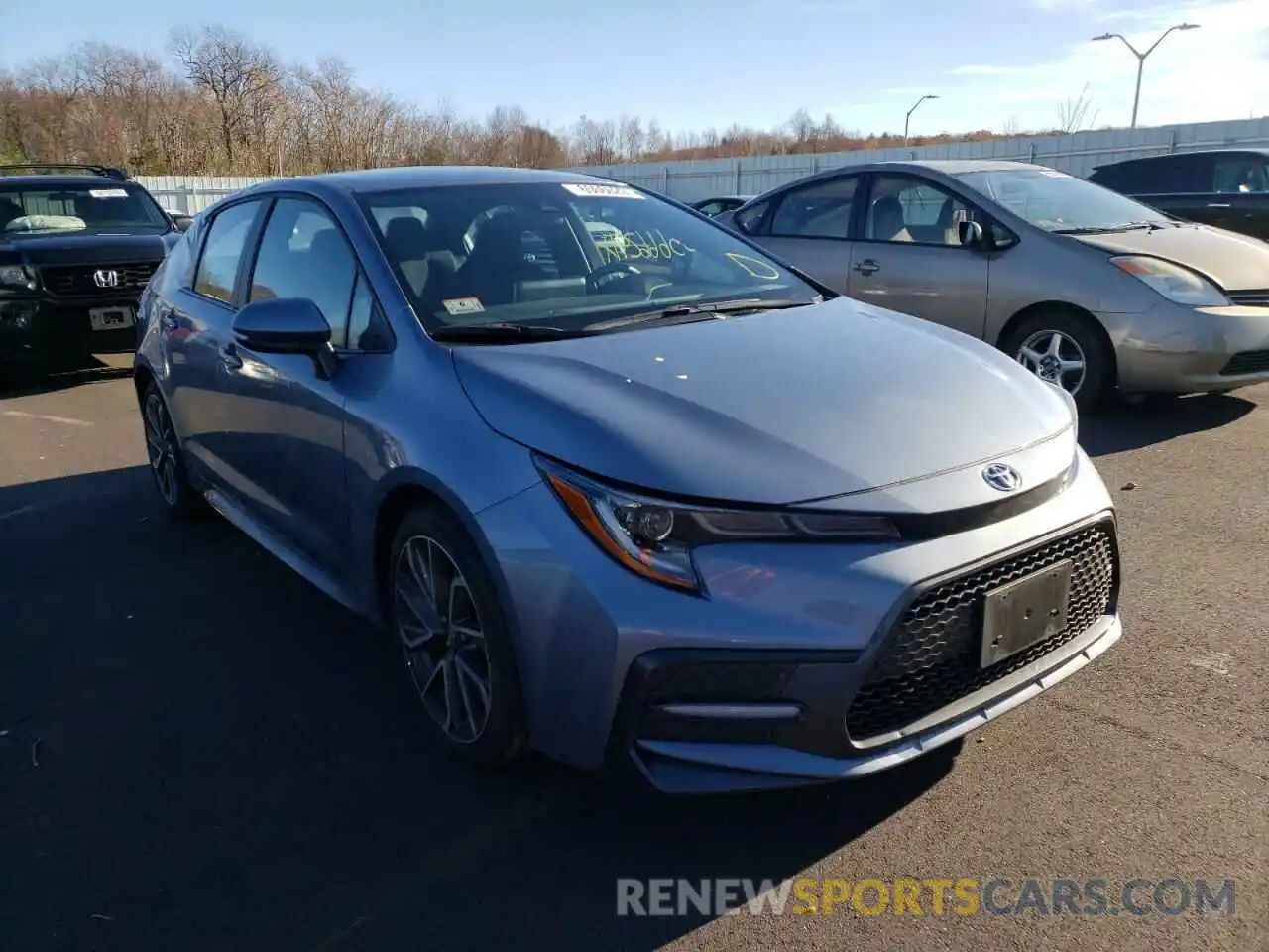 1 Photograph of a damaged car 5YFS4RCE1LP049534 TOYOTA COROLLA 2020