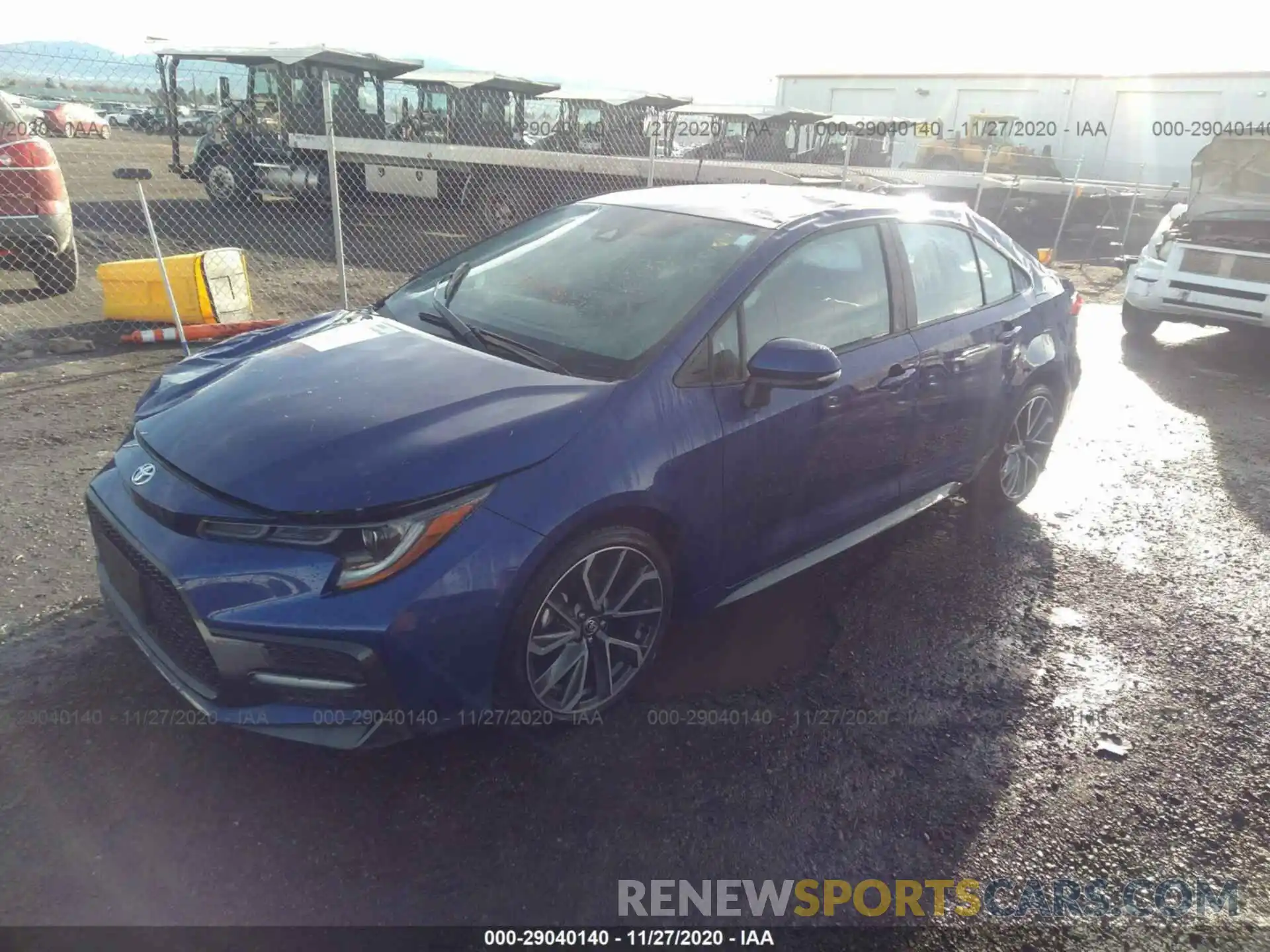 2 Photograph of a damaged car 5YFS4RCE1LP050330 TOYOTA COROLLA 2020