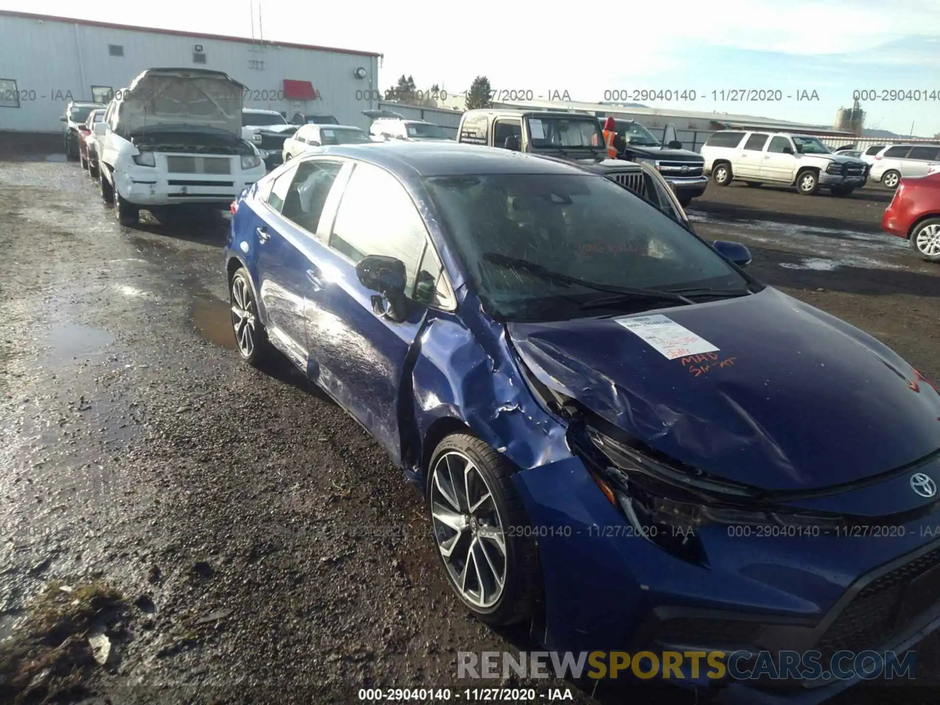 6 Photograph of a damaged car 5YFS4RCE1LP050330 TOYOTA COROLLA 2020