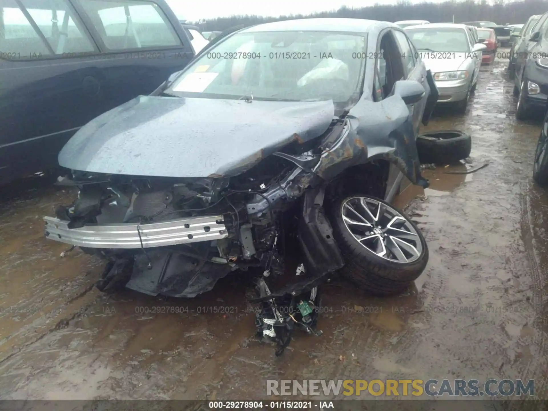 6 Photograph of a damaged car 5YFS4RCE1LP050540 TOYOTA COROLLA 2020