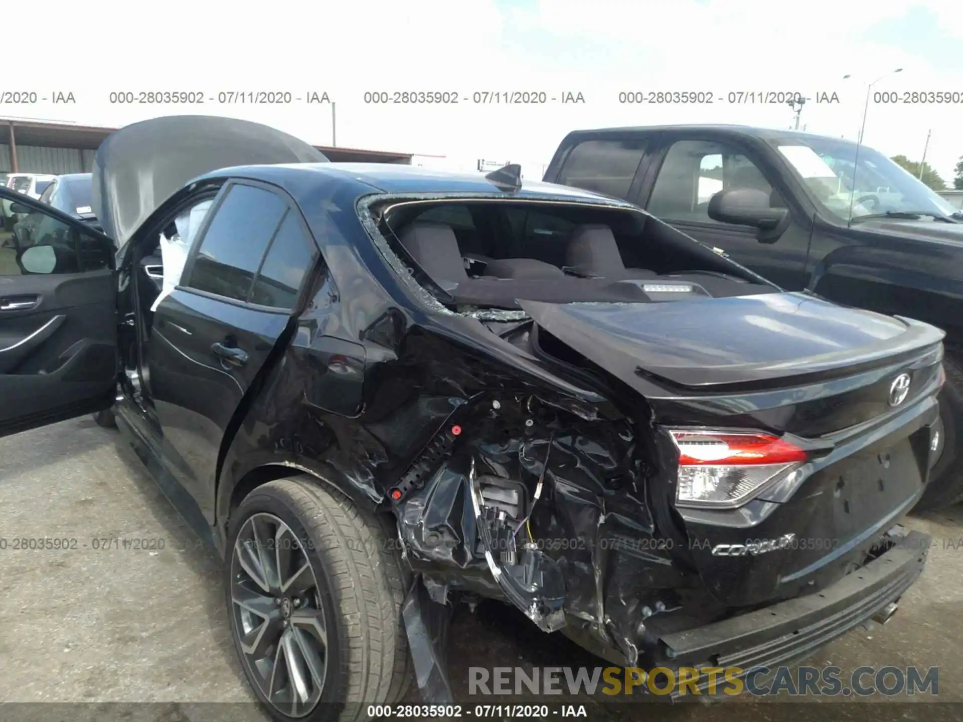 6 Photograph of a damaged car 5YFS4RCE1LP051445 TOYOTA COROLLA 2020