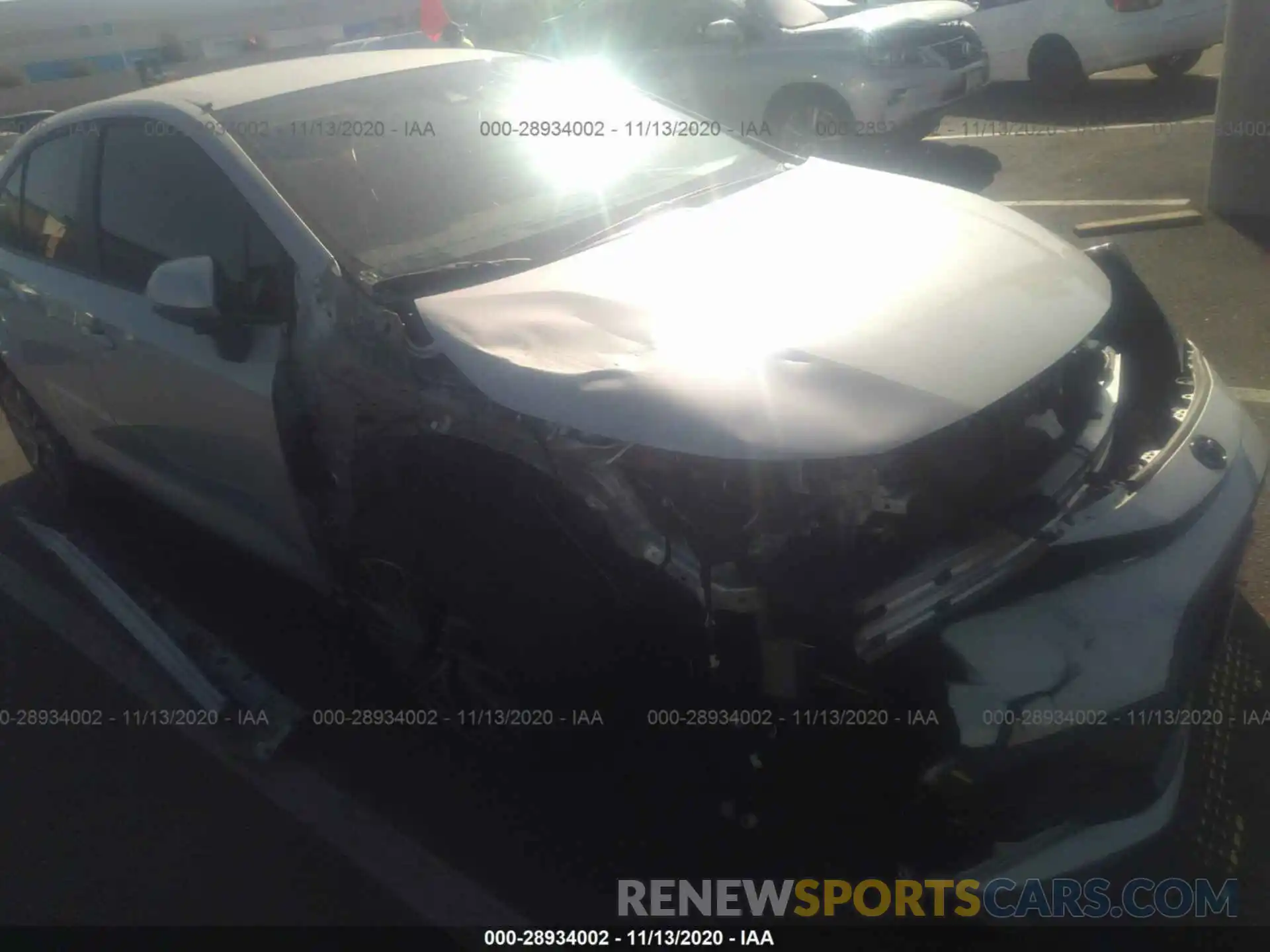 6 Photograph of a damaged car 5YFS4RCE1LP052207 TOYOTA COROLLA 2020