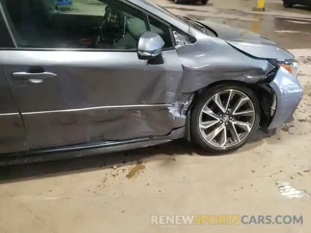 9 Photograph of a damaged car 5YFS4RCE1LP054992 TOYOTA COROLLA 2020