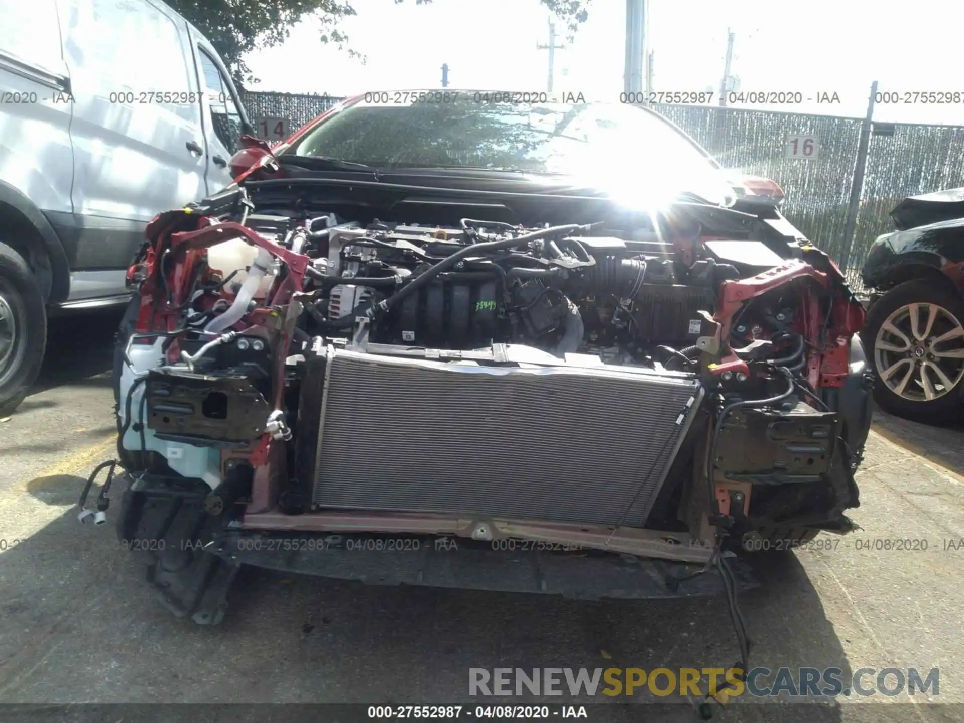 6 Photograph of a damaged car 5YFS4RCE2LP002741 TOYOTA COROLLA 2020