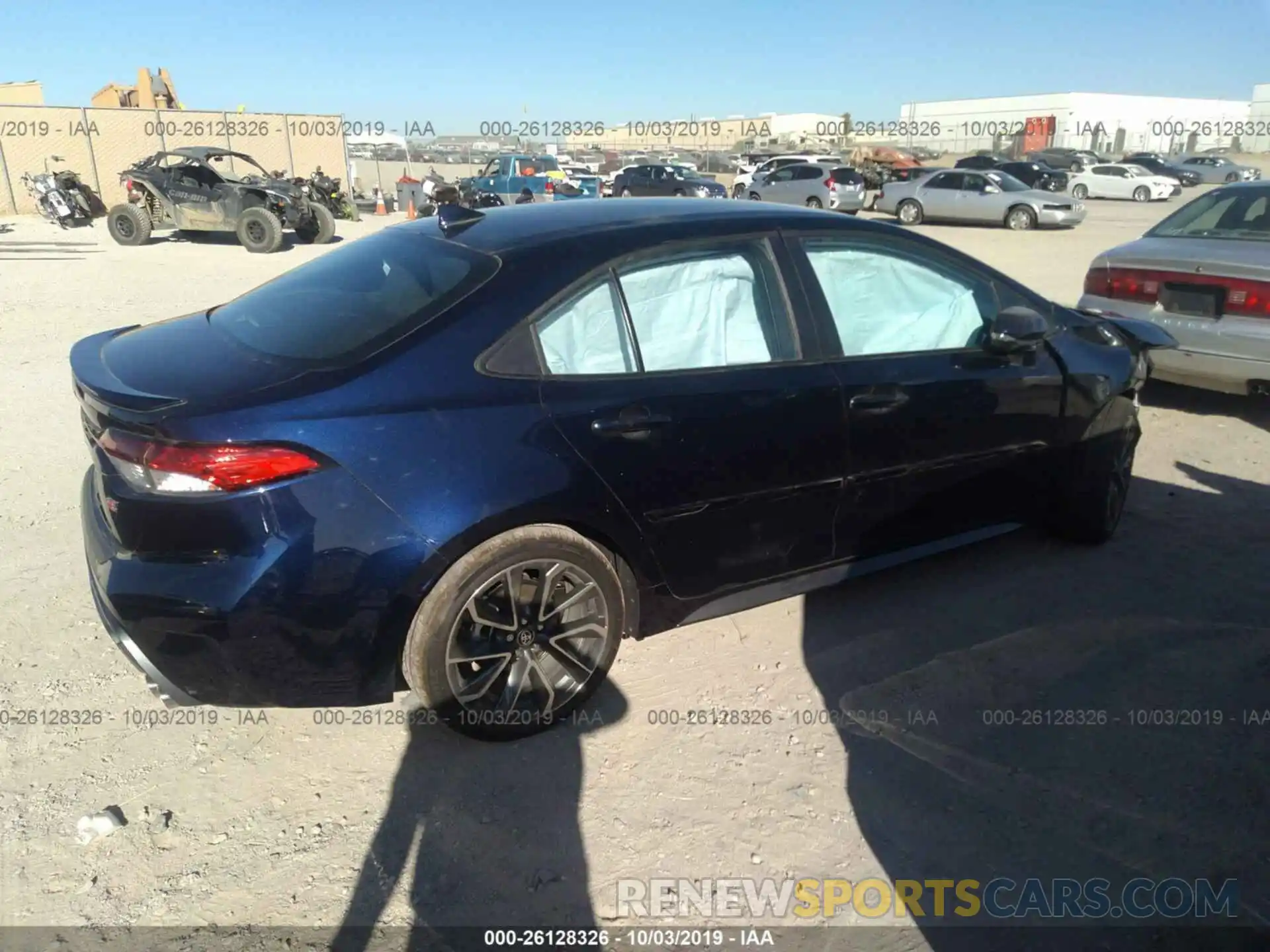 4 Photograph of a damaged car 5YFS4RCE2LP006515 TOYOTA COROLLA 2020