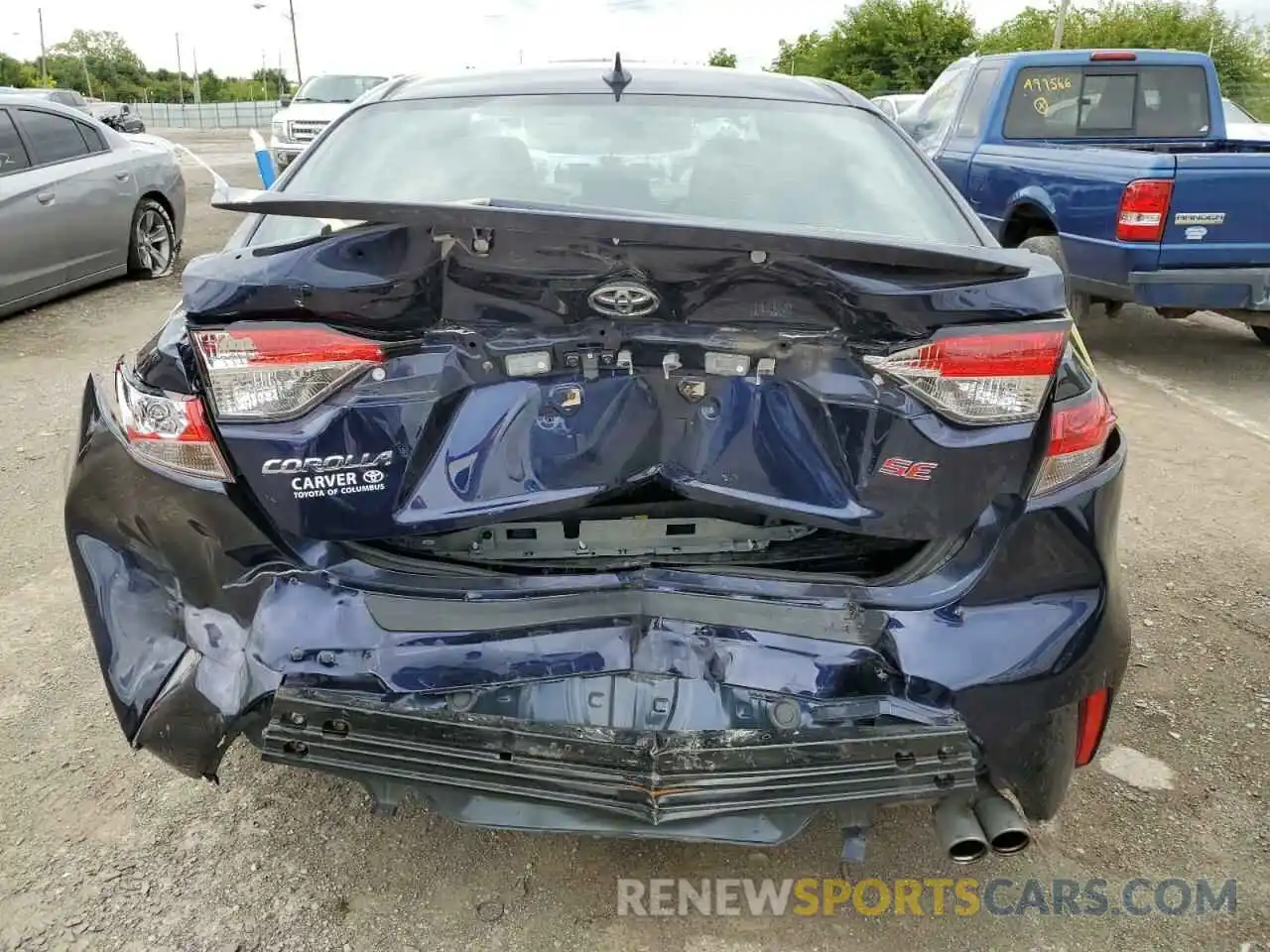 9 Photograph of a damaged car 5YFS4RCE2LP014825 TOYOTA COROLLA 2020