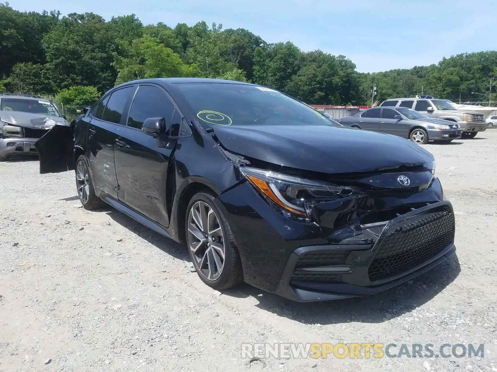 1 Photograph of a damaged car 5YFS4RCE2LP016574 TOYOTA COROLLA 2020