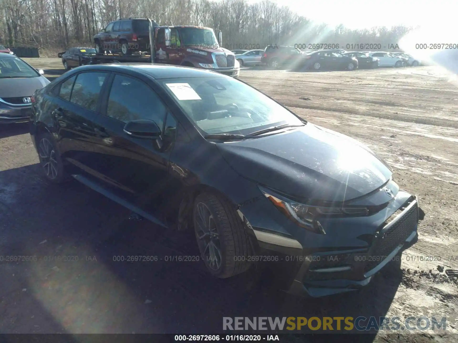 1 Photograph of a damaged car 5YFS4RCE2LP017918 TOYOTA COROLLA 2020