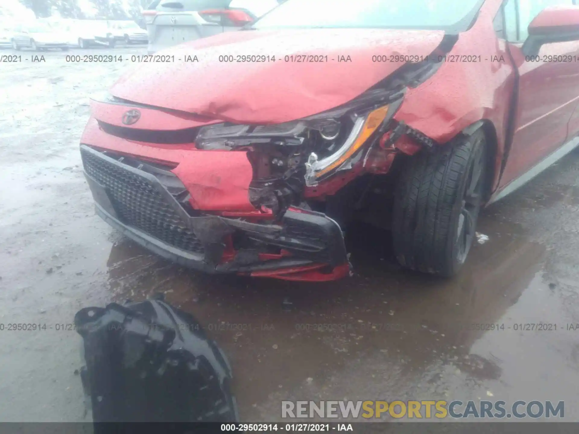 6 Photograph of a damaged car 5YFS4RCE2LP021631 TOYOTA COROLLA 2020