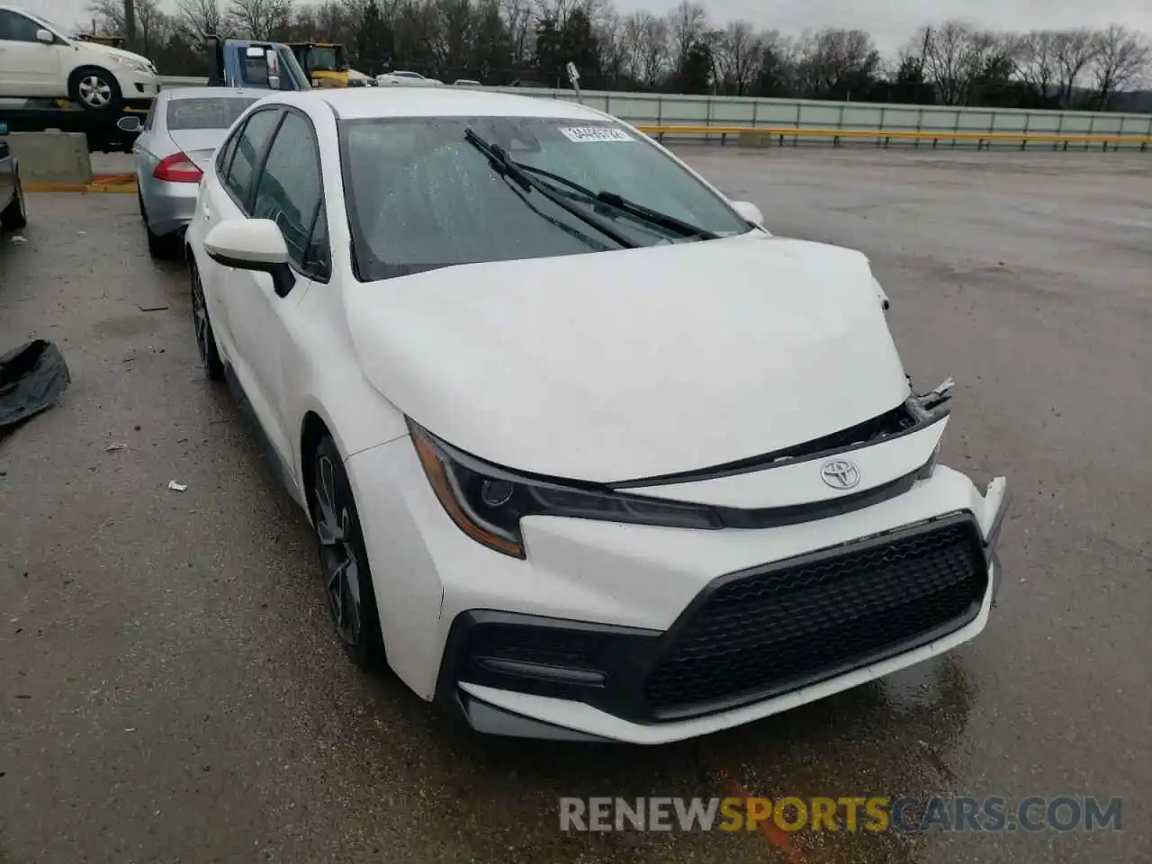 1 Photograph of a damaged car 5YFS4RCE2LP022648 TOYOTA COROLLA 2020