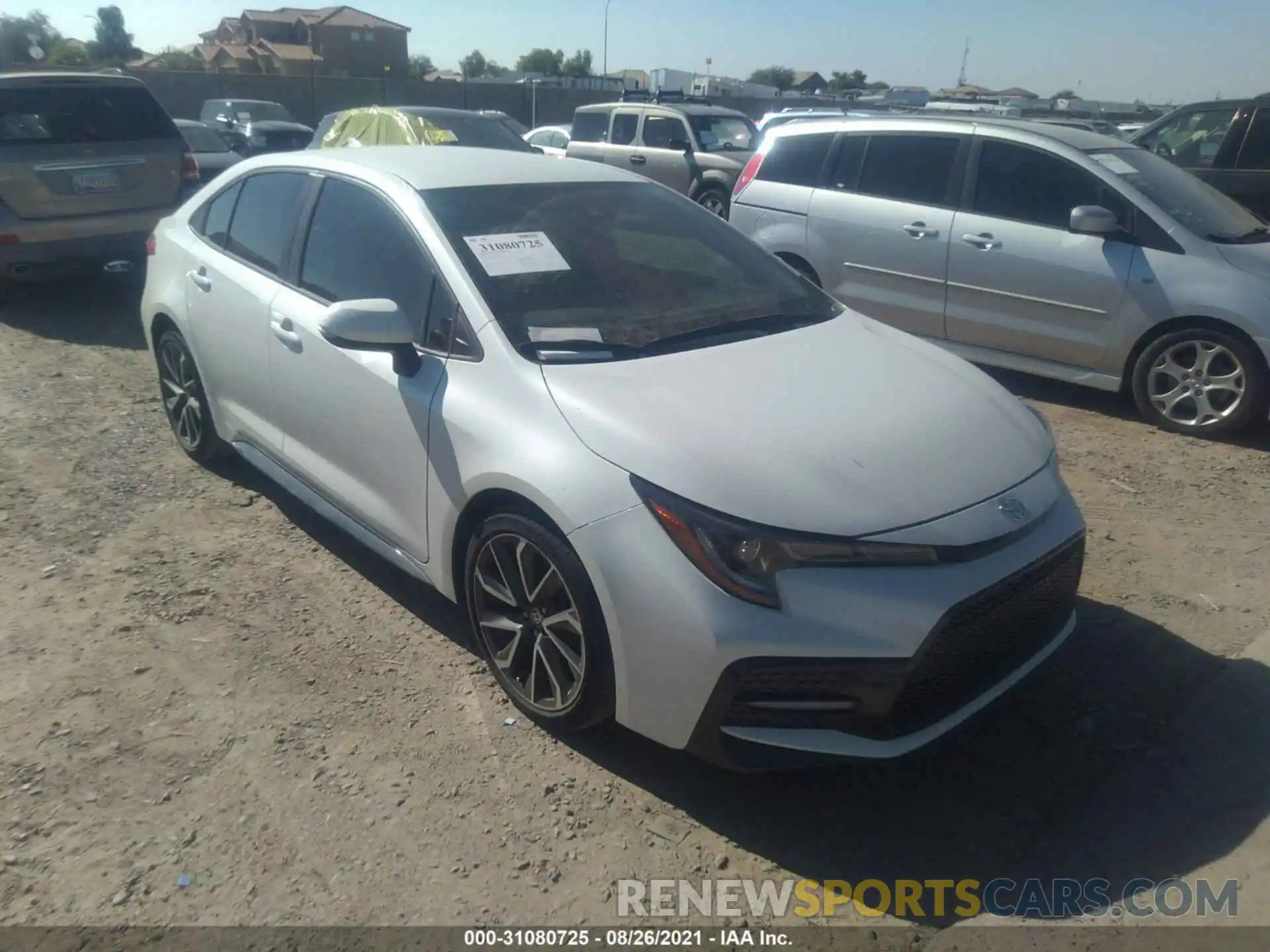 6 Photograph of a damaged car 5YFS4RCE2LP026733 TOYOTA COROLLA 2020