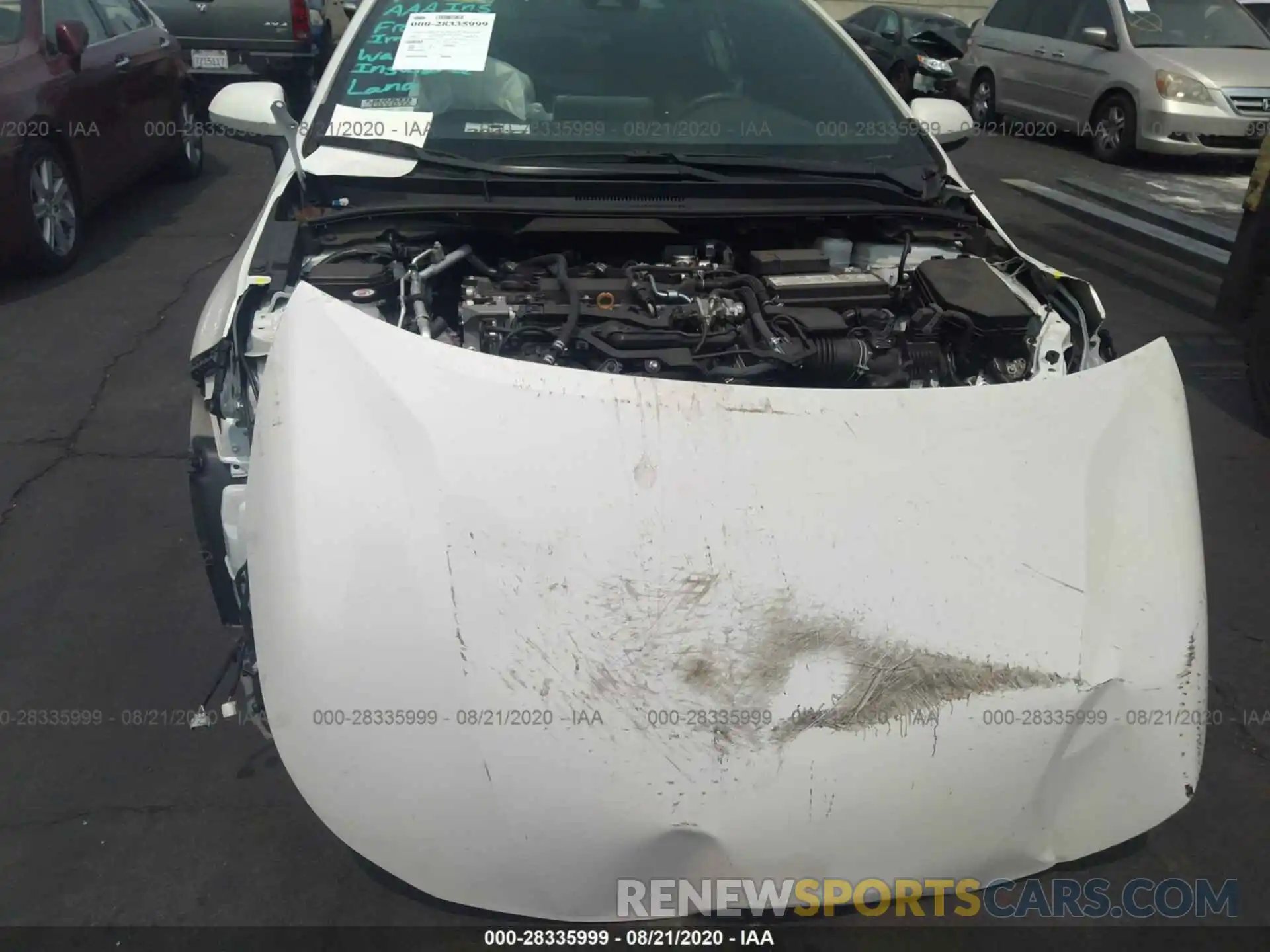 6 Photograph of a damaged car 5YFS4RCE2LP030054 TOYOTA COROLLA 2020