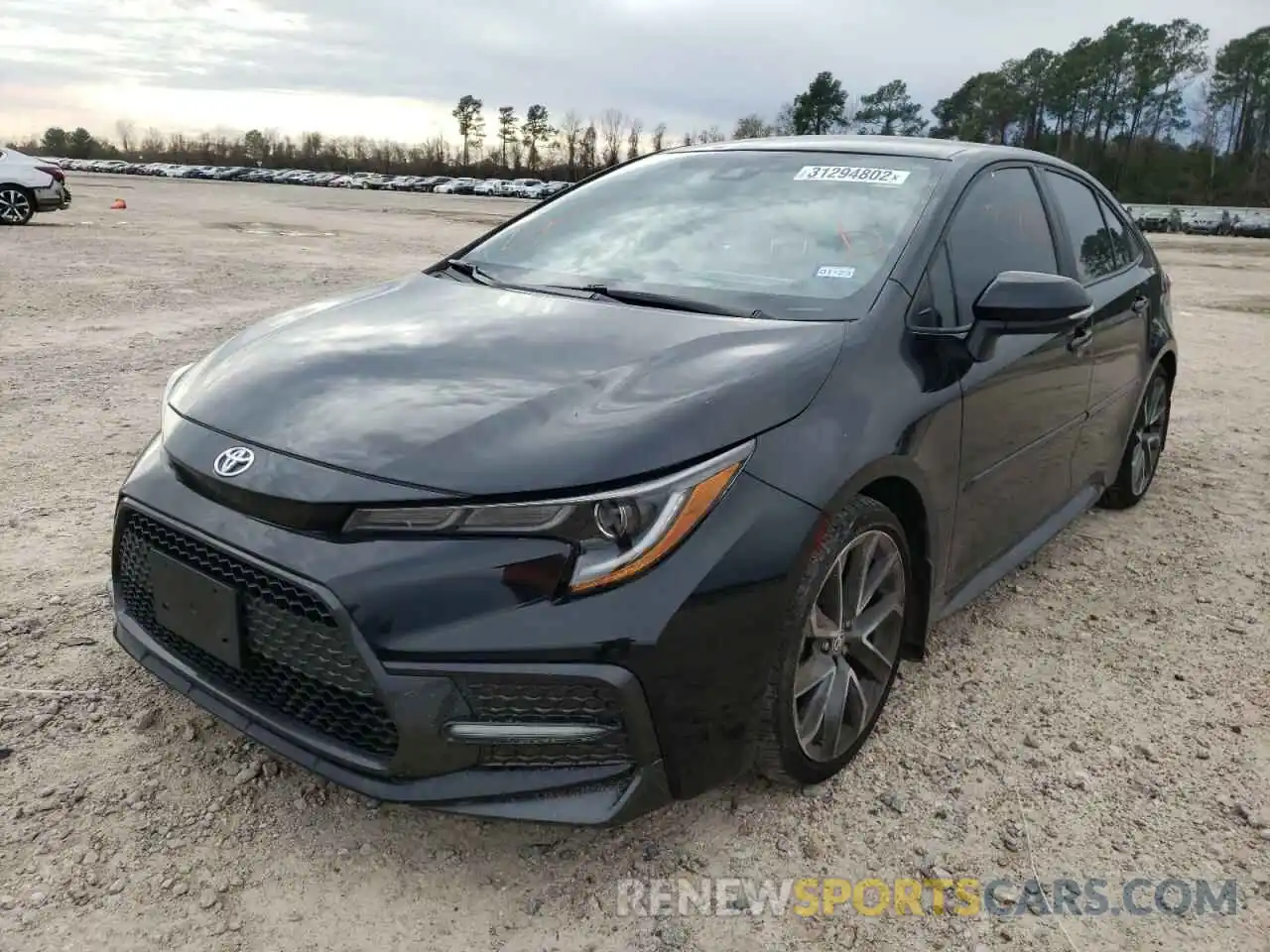 2 Photograph of a damaged car 5YFS4RCE2LP030314 TOYOTA COROLLA 2020