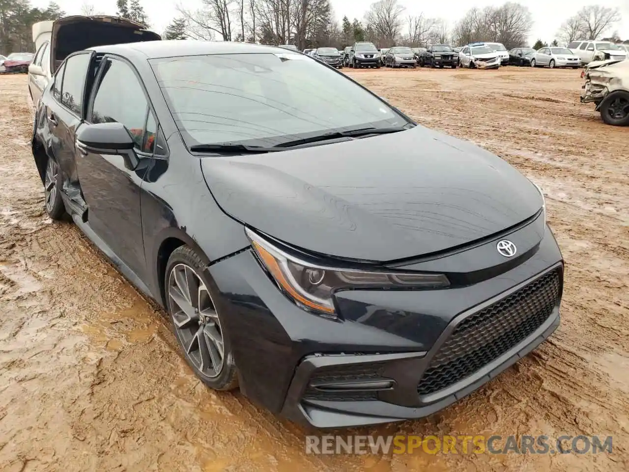 1 Photograph of a damaged car 5YFS4RCE2LP033035 TOYOTA COROLLA 2020