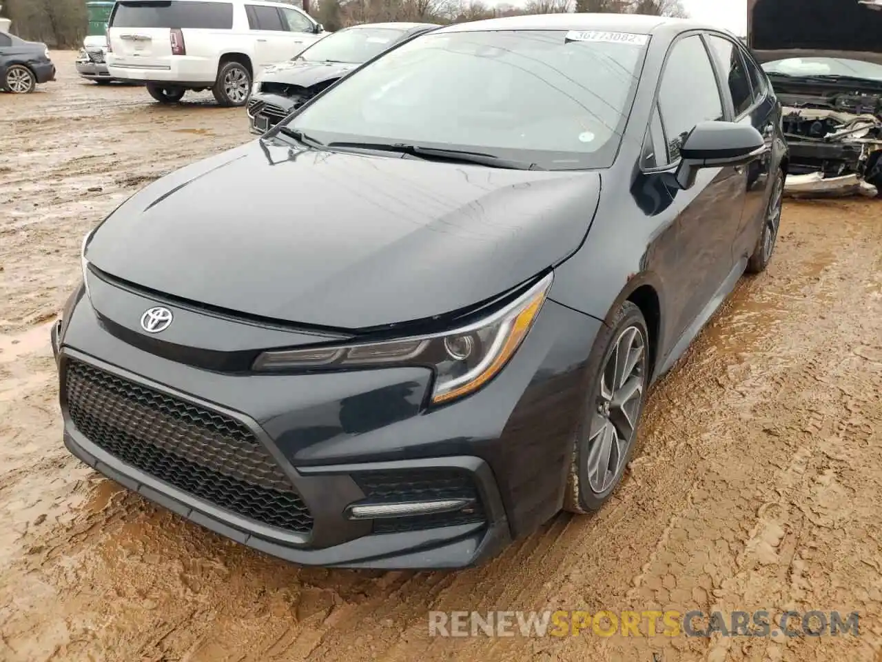 2 Photograph of a damaged car 5YFS4RCE2LP033035 TOYOTA COROLLA 2020