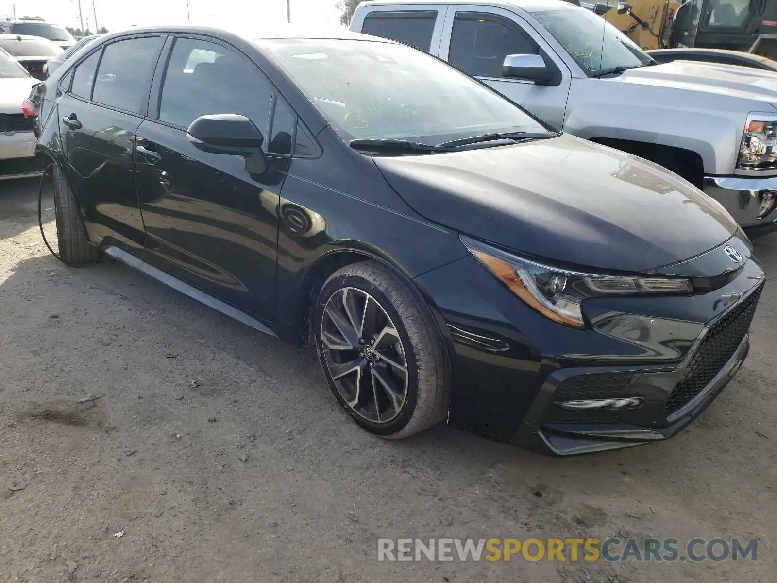 1 Photograph of a damaged car 5YFS4RCE2LP037280 TOYOTA COROLLA 2020