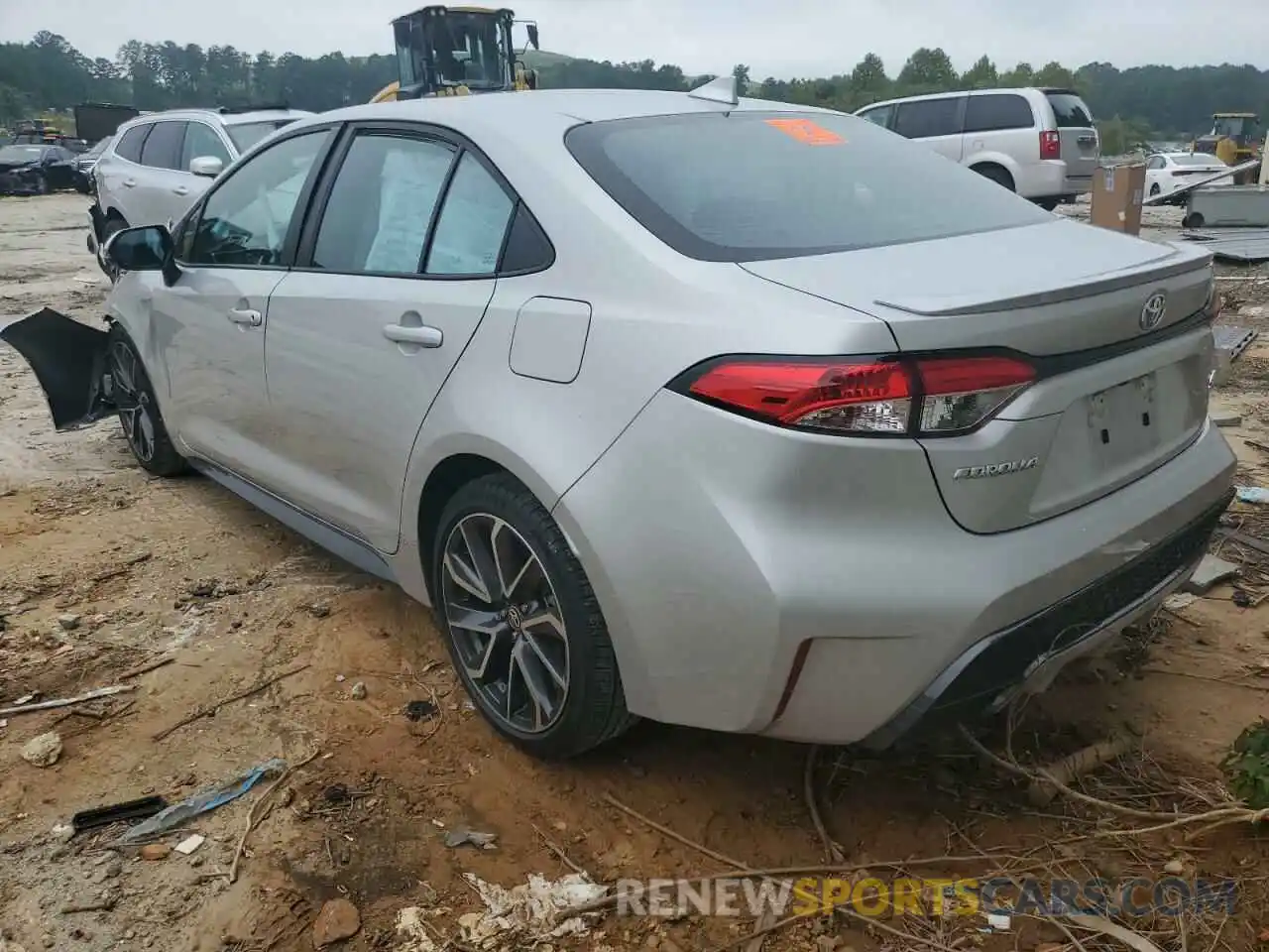 3 Photograph of a damaged car 5YFS4RCE2LP038638 TOYOTA COROLLA 2020