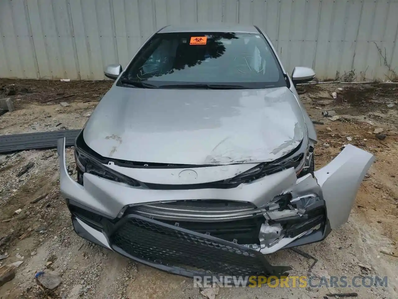 9 Photograph of a damaged car 5YFS4RCE2LP038638 TOYOTA COROLLA 2020