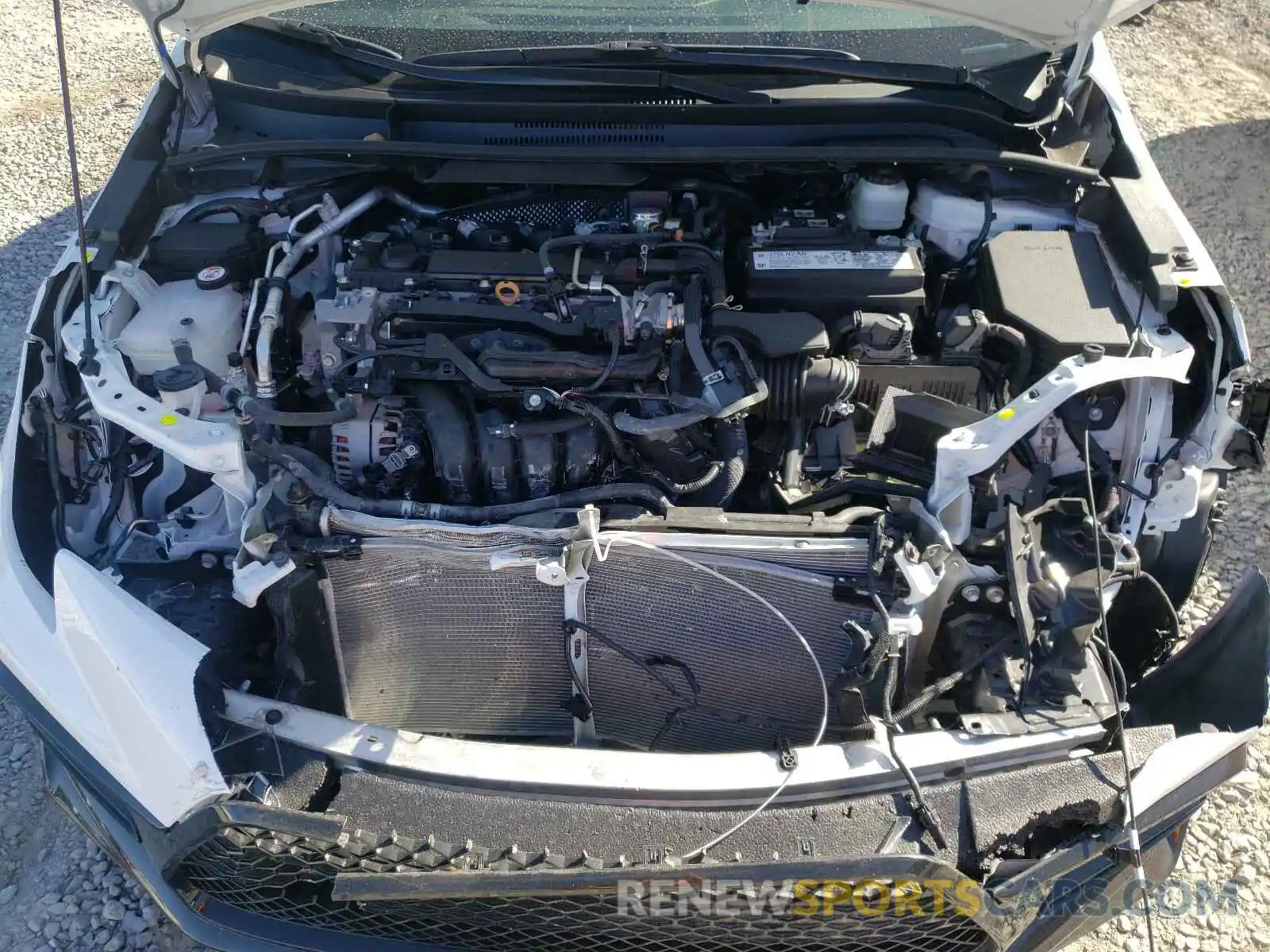 7 Photograph of a damaged car 5YFS4RCE2LP039515 TOYOTA COROLLA 2020