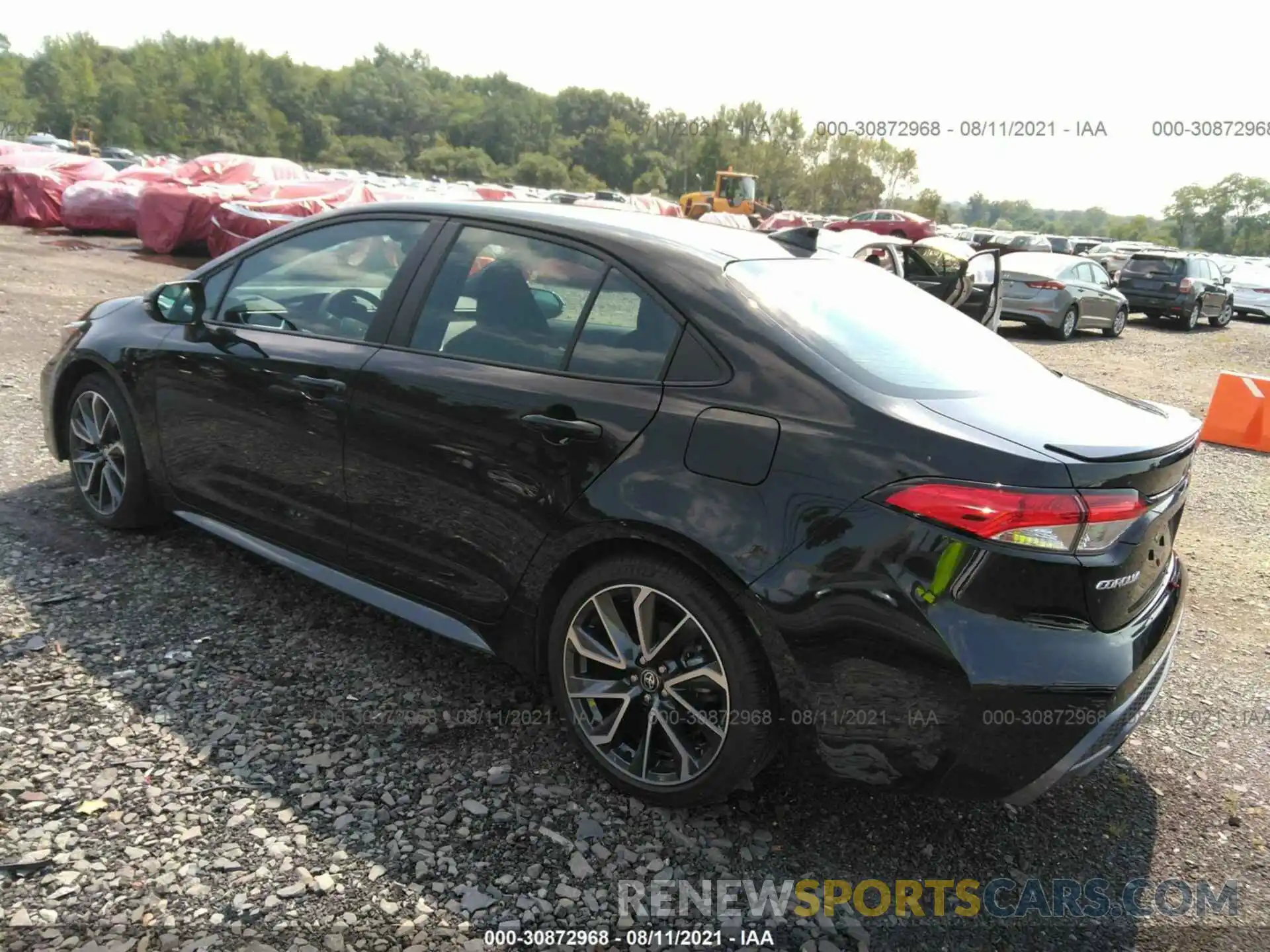 3 Photograph of a damaged car 5YFS4RCE2LP041653 TOYOTA COROLLA 2020