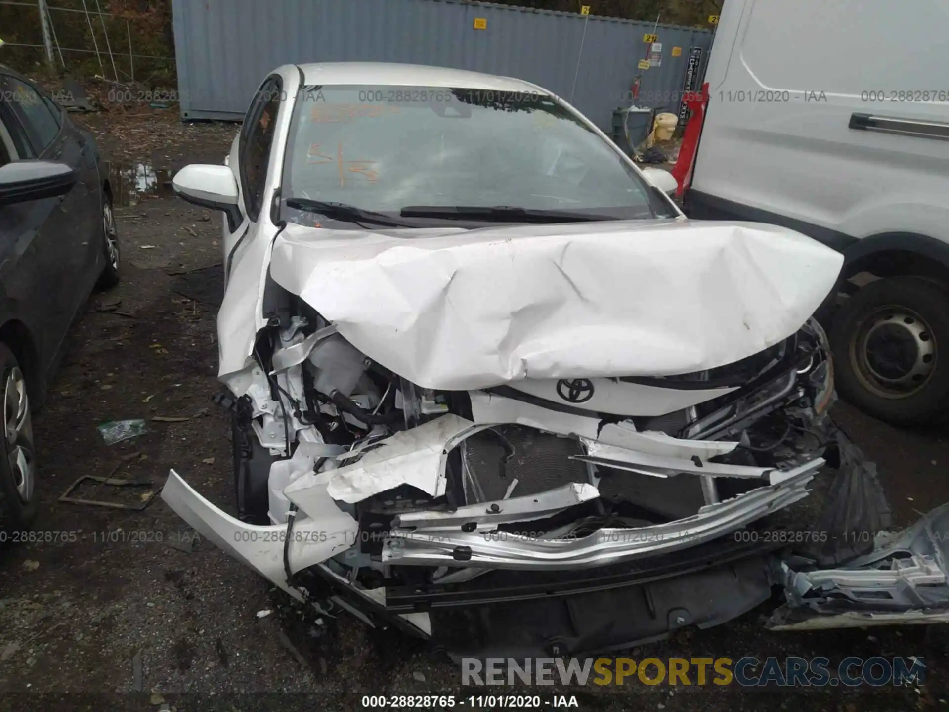 6 Photograph of a damaged car 5YFS4RCE2LP041877 TOYOTA COROLLA 2020