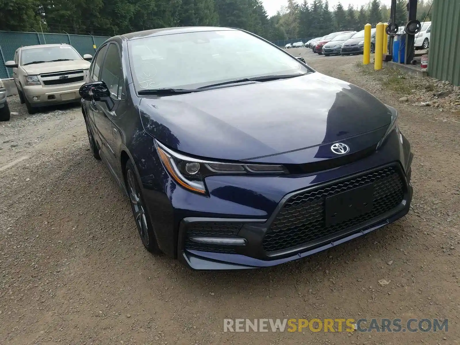 1 Photograph of a damaged car 5YFS4RCE2LP044889 TOYOTA COROLLA 2020