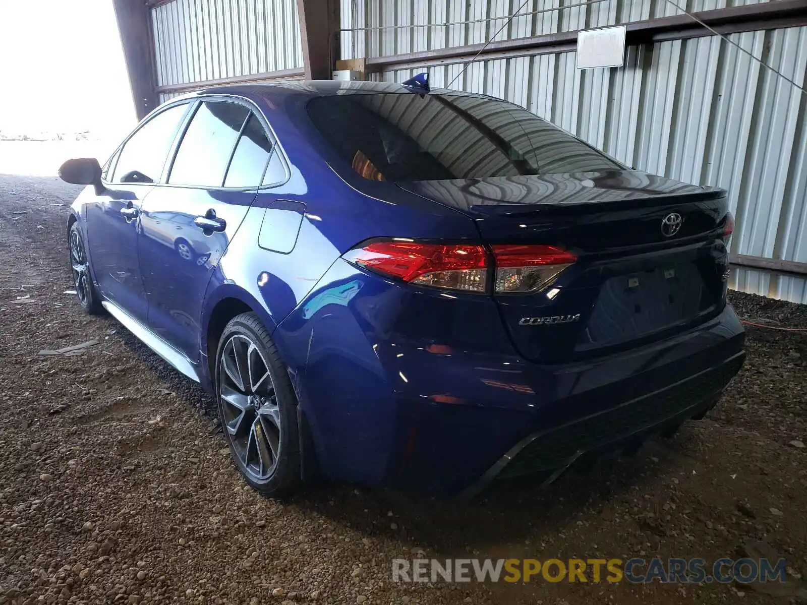 3 Photograph of a damaged car 5YFS4RCE2LP045461 TOYOTA COROLLA 2020