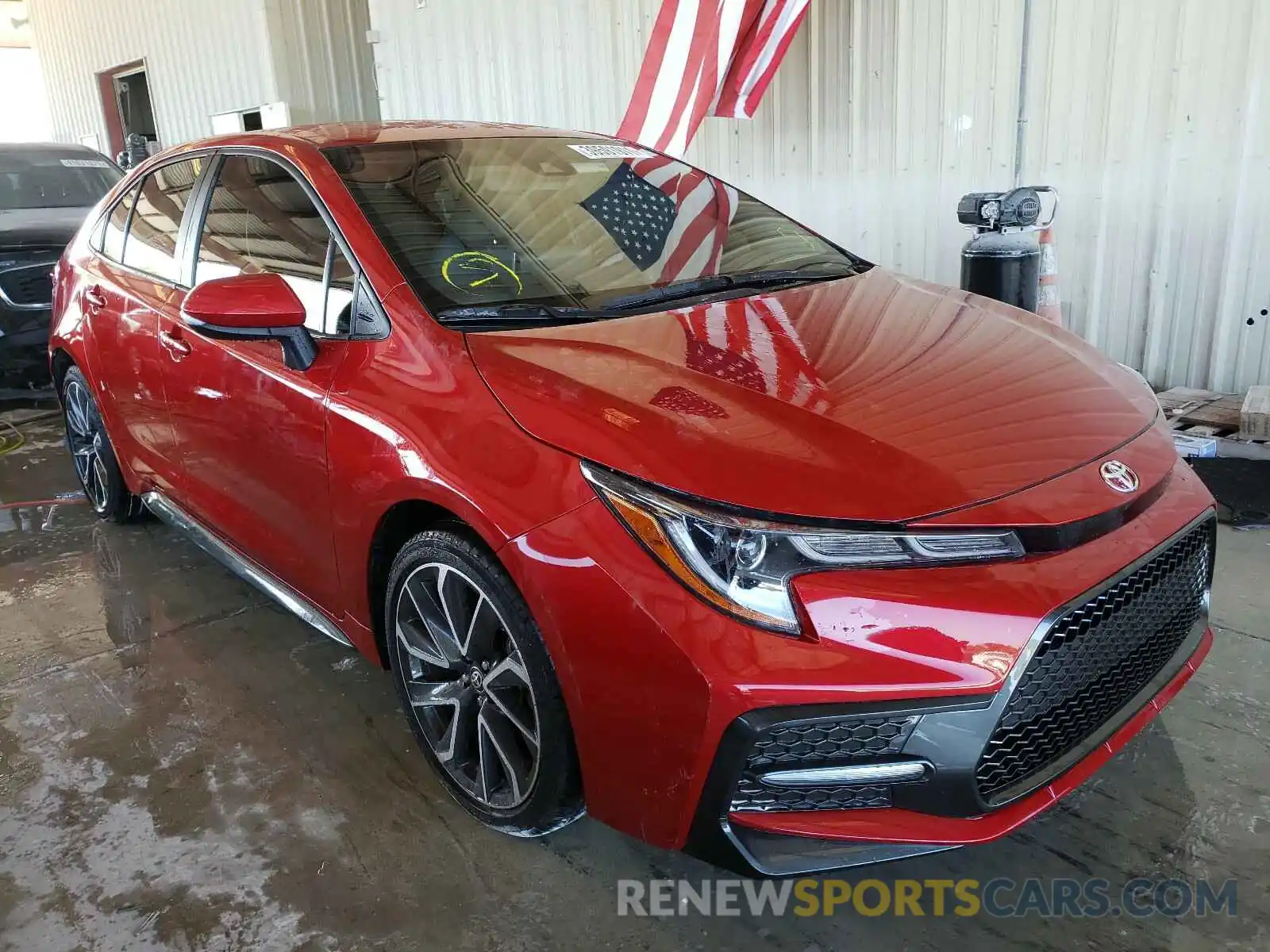 1 Photograph of a damaged car 5YFS4RCE2LP045489 TOYOTA COROLLA 2020