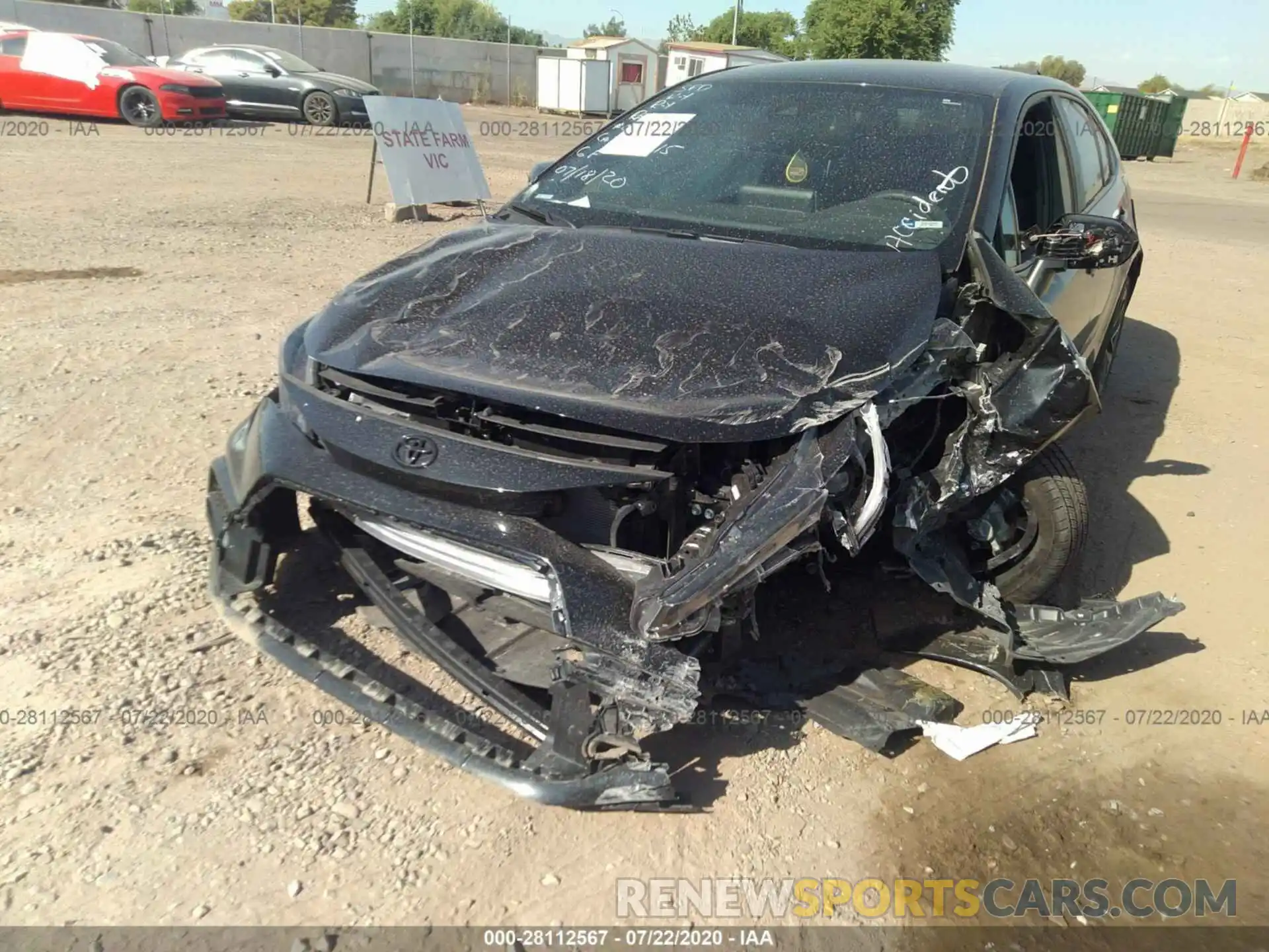 6 Photograph of a damaged car 5YFS4RCE2LP046111 TOYOTA COROLLA 2020