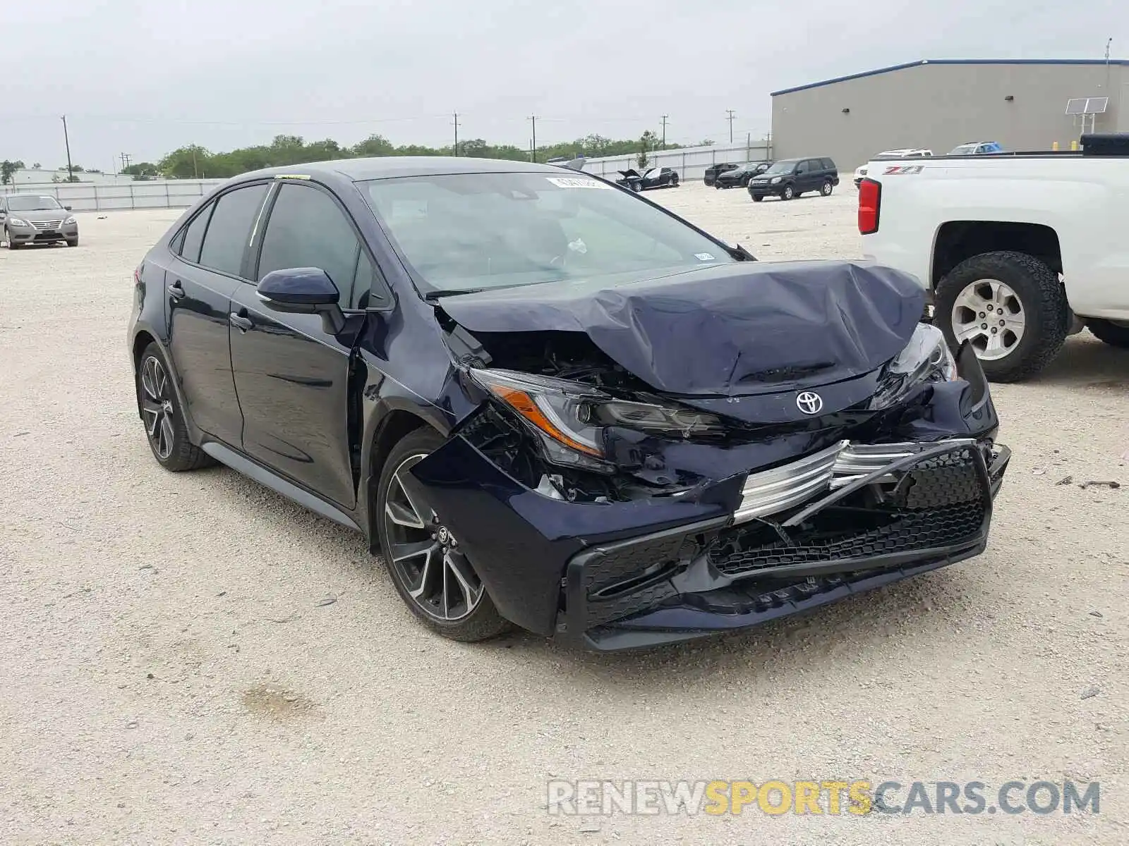 1 Photograph of a damaged car 5YFS4RCE2LP046903 TOYOTA COROLLA 2020