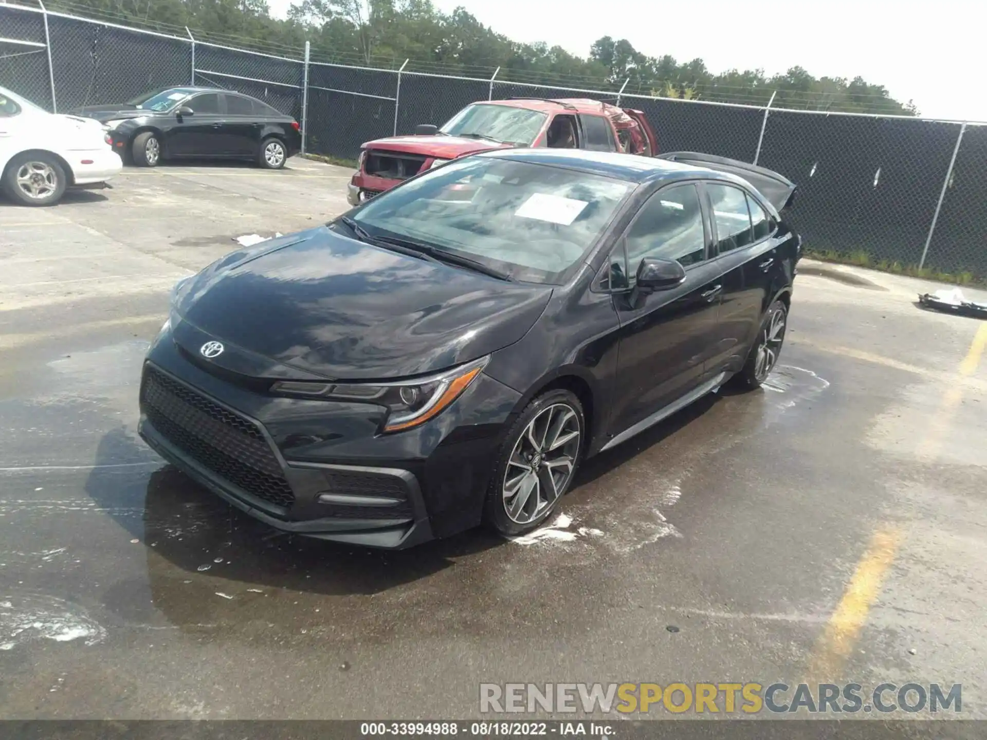 2 Photograph of a damaged car 5YFS4RCE2LP047551 TOYOTA COROLLA 2020