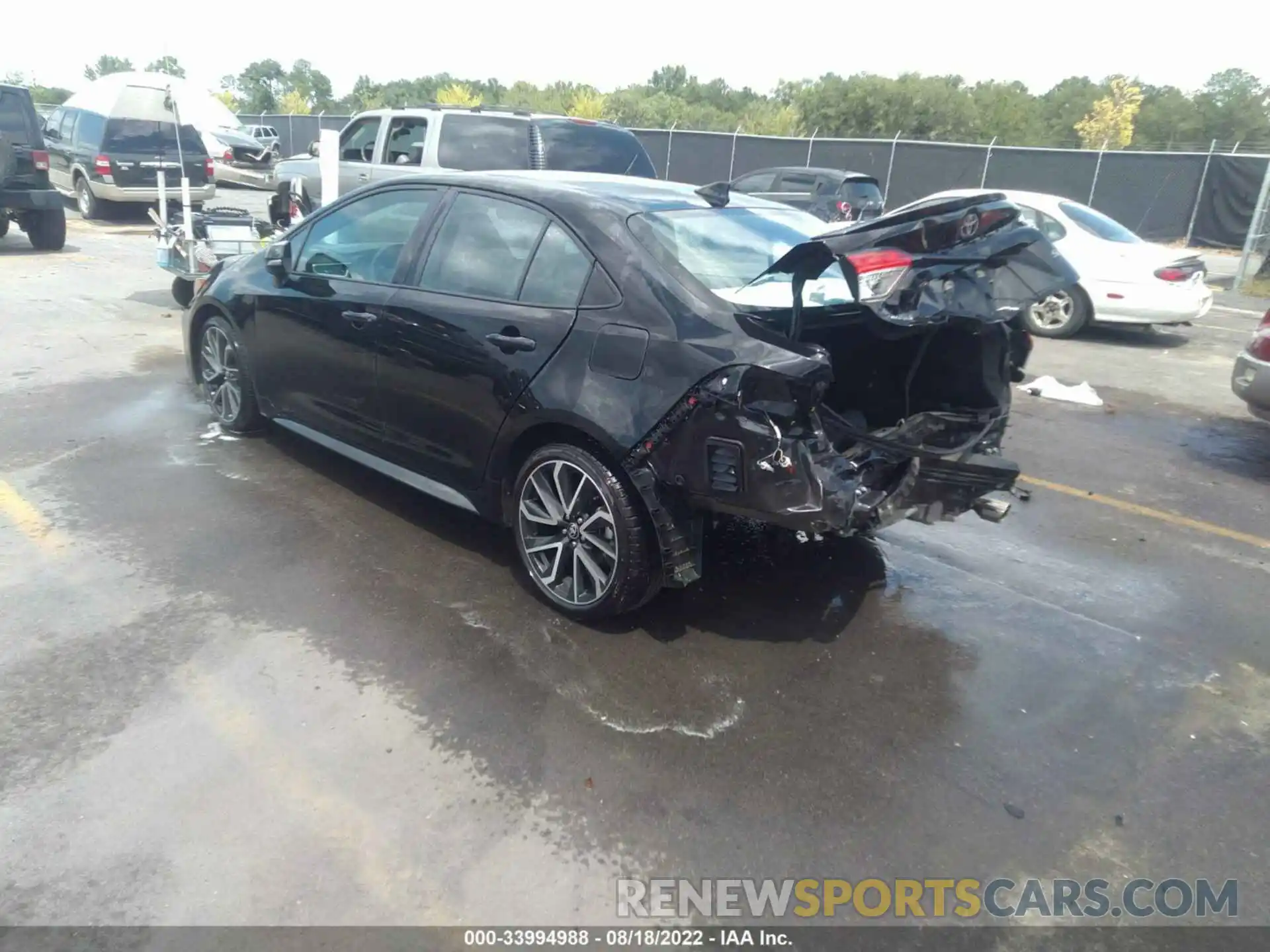 3 Photograph of a damaged car 5YFS4RCE2LP047551 TOYOTA COROLLA 2020