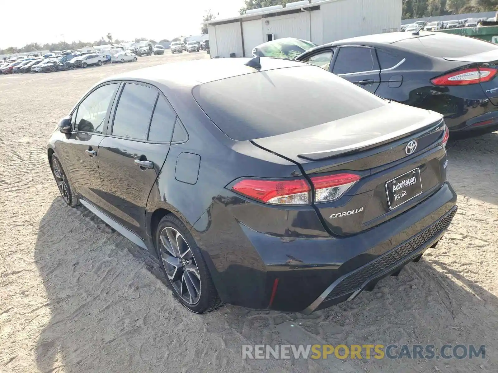 3 Photograph of a damaged car 5YFS4RCE2LP048845 TOYOTA COROLLA 2020