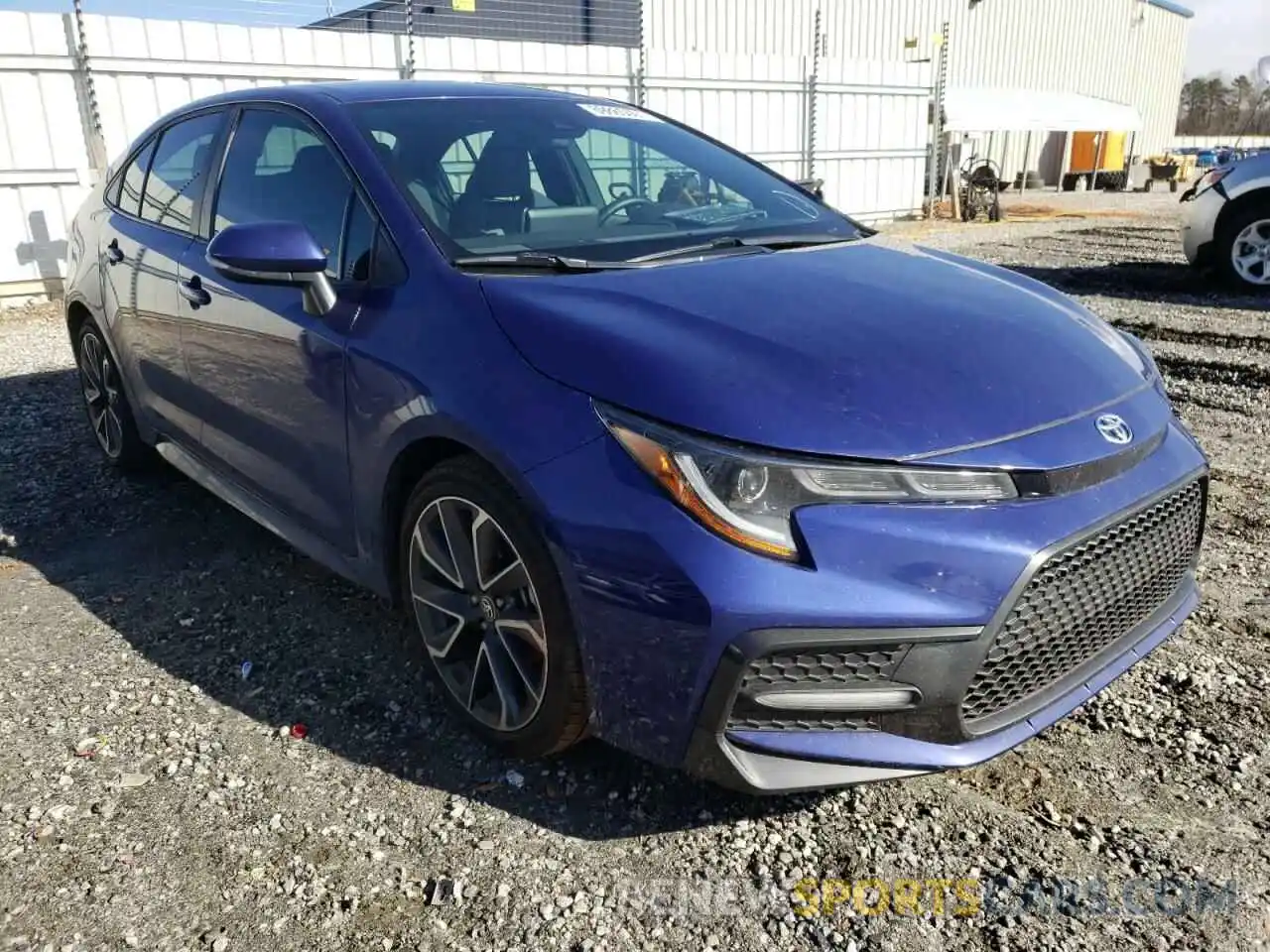 1 Photograph of a damaged car 5YFS4RCE2LP049171 TOYOTA COROLLA 2020