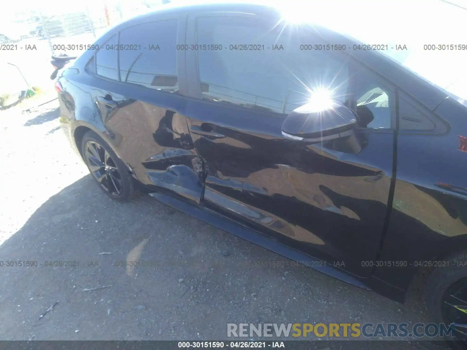 6 Photograph of a damaged car 5YFS4RCE2LP049235 TOYOTA COROLLA 2020