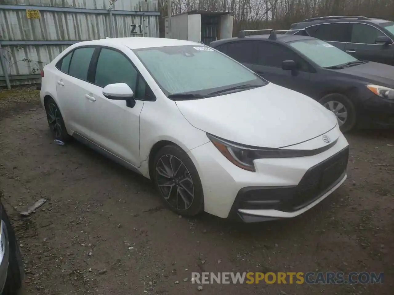 1 Photograph of a damaged car 5YFS4RCE2LP049820 TOYOTA COROLLA 2020