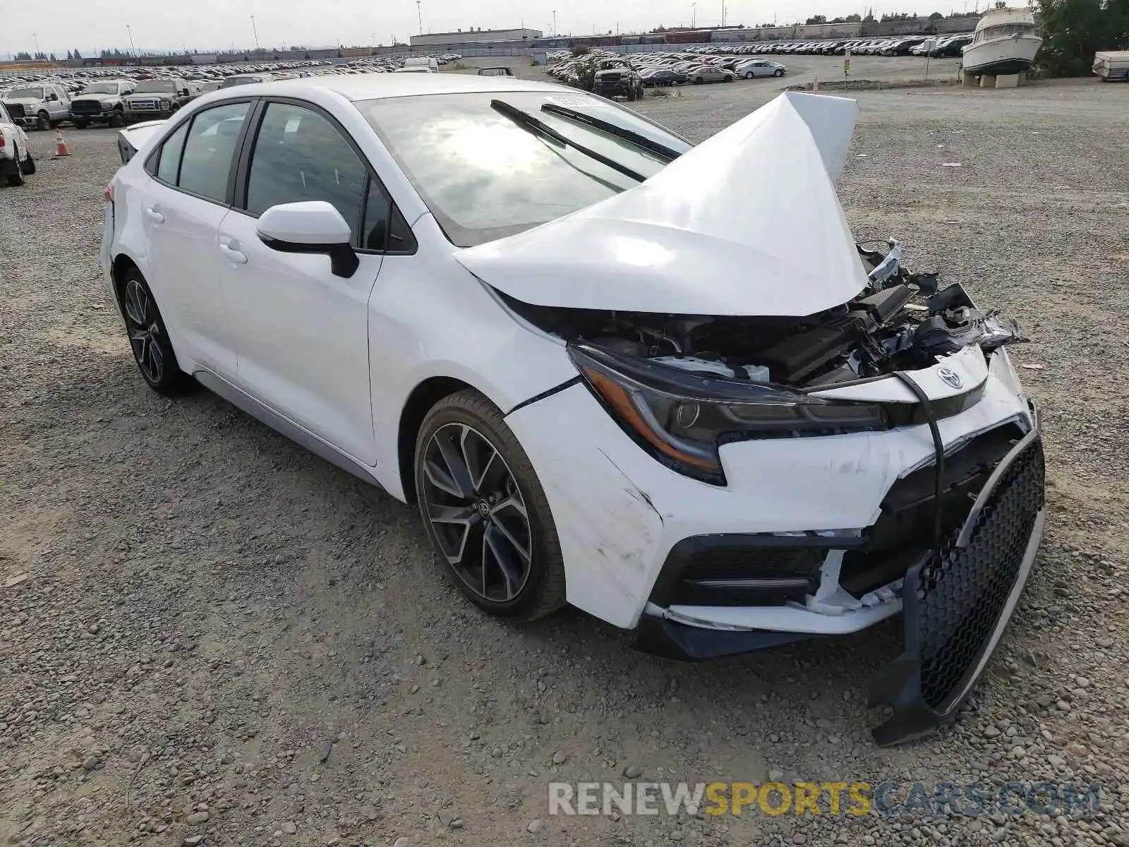 1 Photograph of a damaged car 5YFS4RCE2LP053835 TOYOTA COROLLA 2020